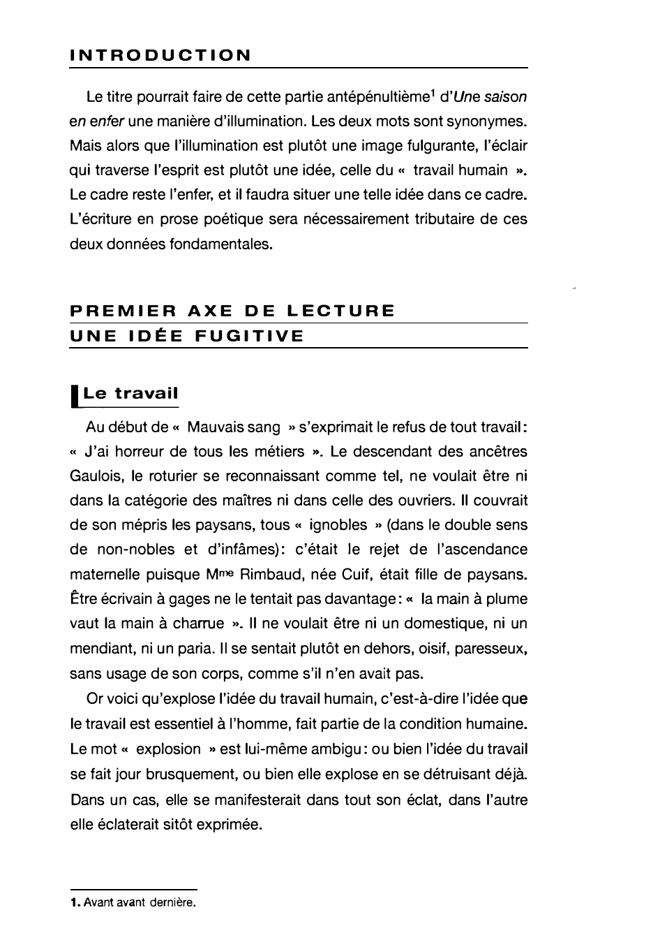 Prévisualisation du document L'Éclair de Rimbaud - Une saison en enfer