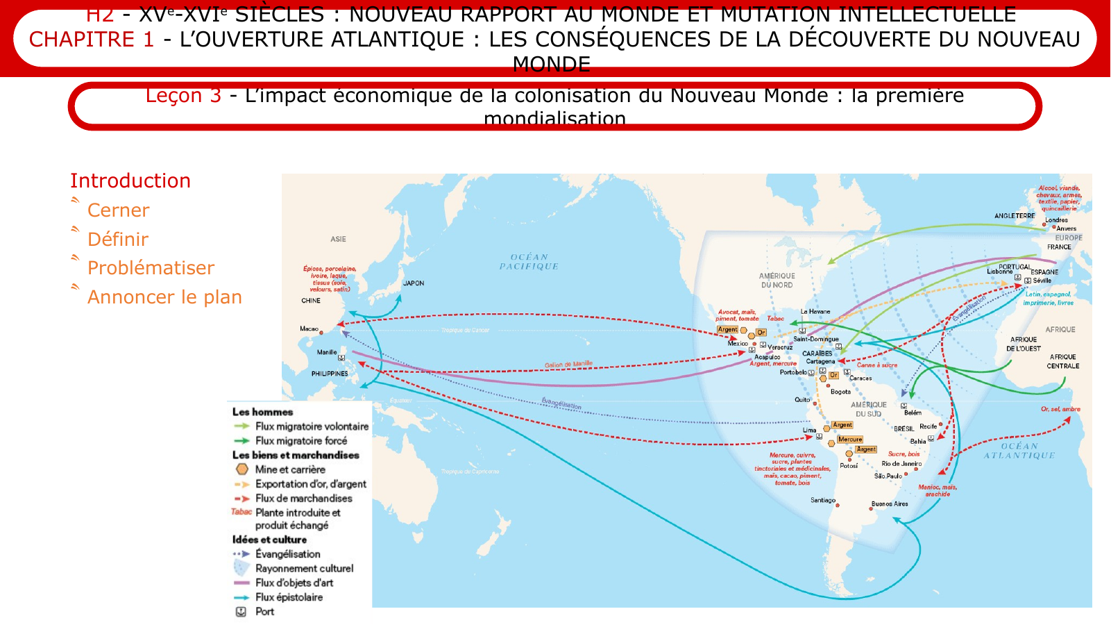 Prévisualisation du document Leçon 3 - L’impact économique de la colonisation du Nouveau Monde : la première mondialisation