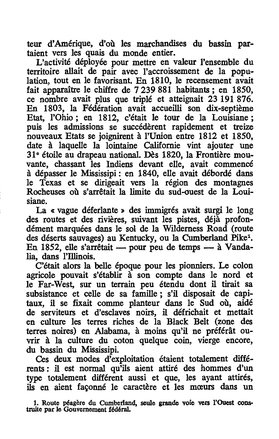 Prévisualisation du document L'ECONOMIE ET LA POLITIQUE AU XIXe SIÈCLE AU ETATS-UNIS