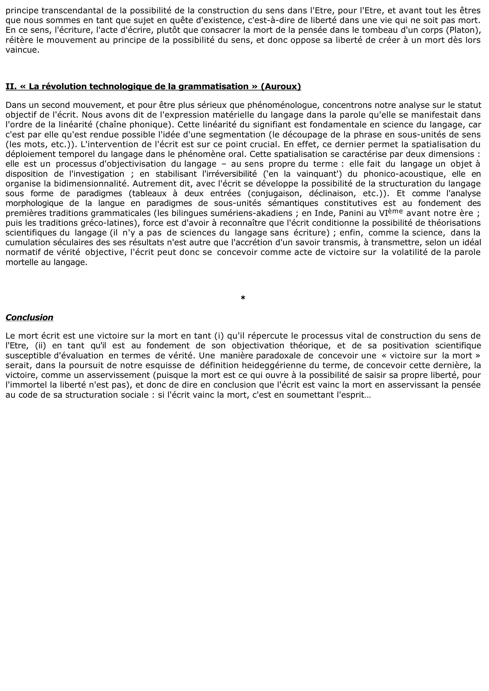 Prévisualisation du document L'écriture est-elle une victoire contre la mort ?