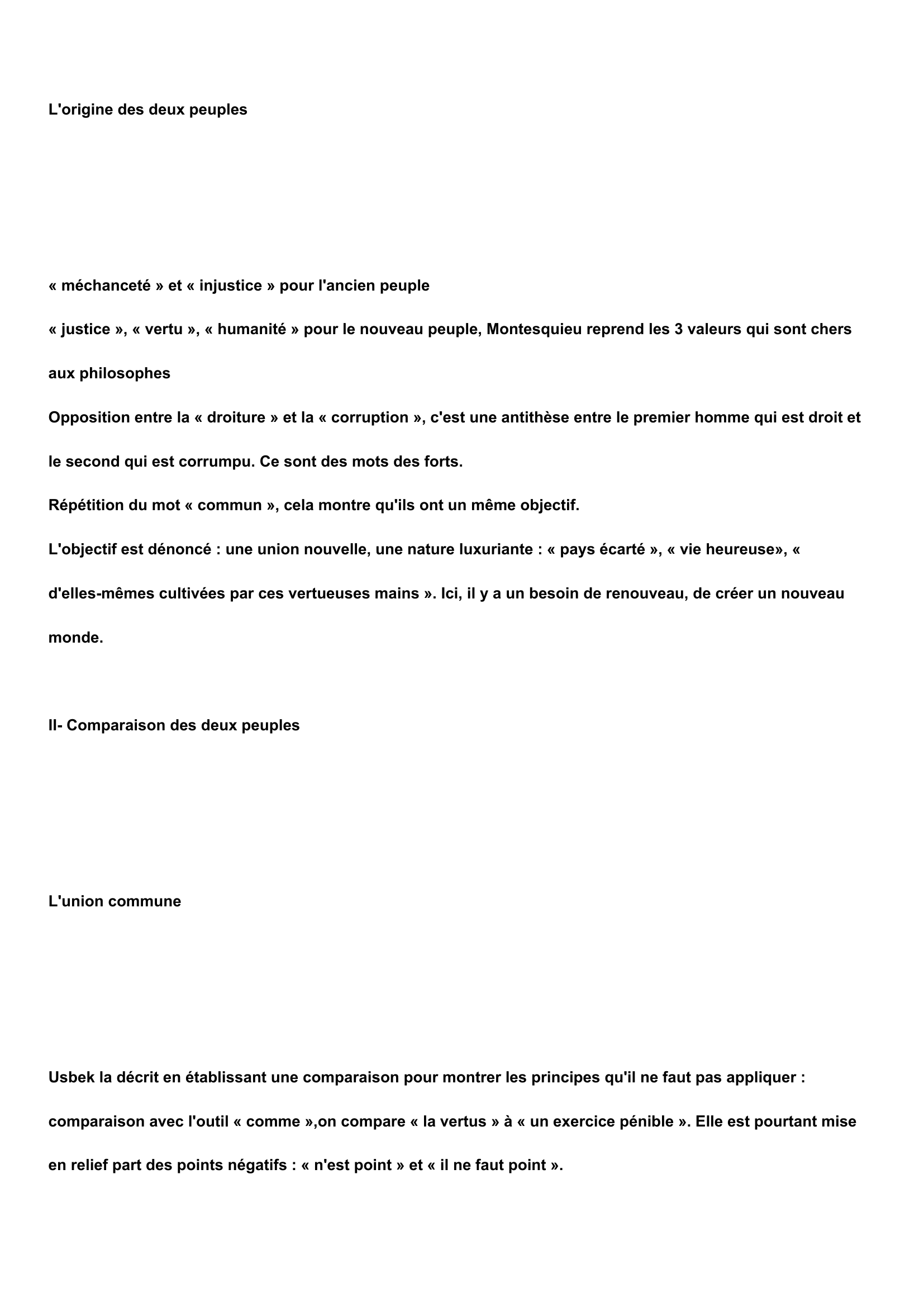 Prévisualisation du document Lecture analytique Lettres Persanes