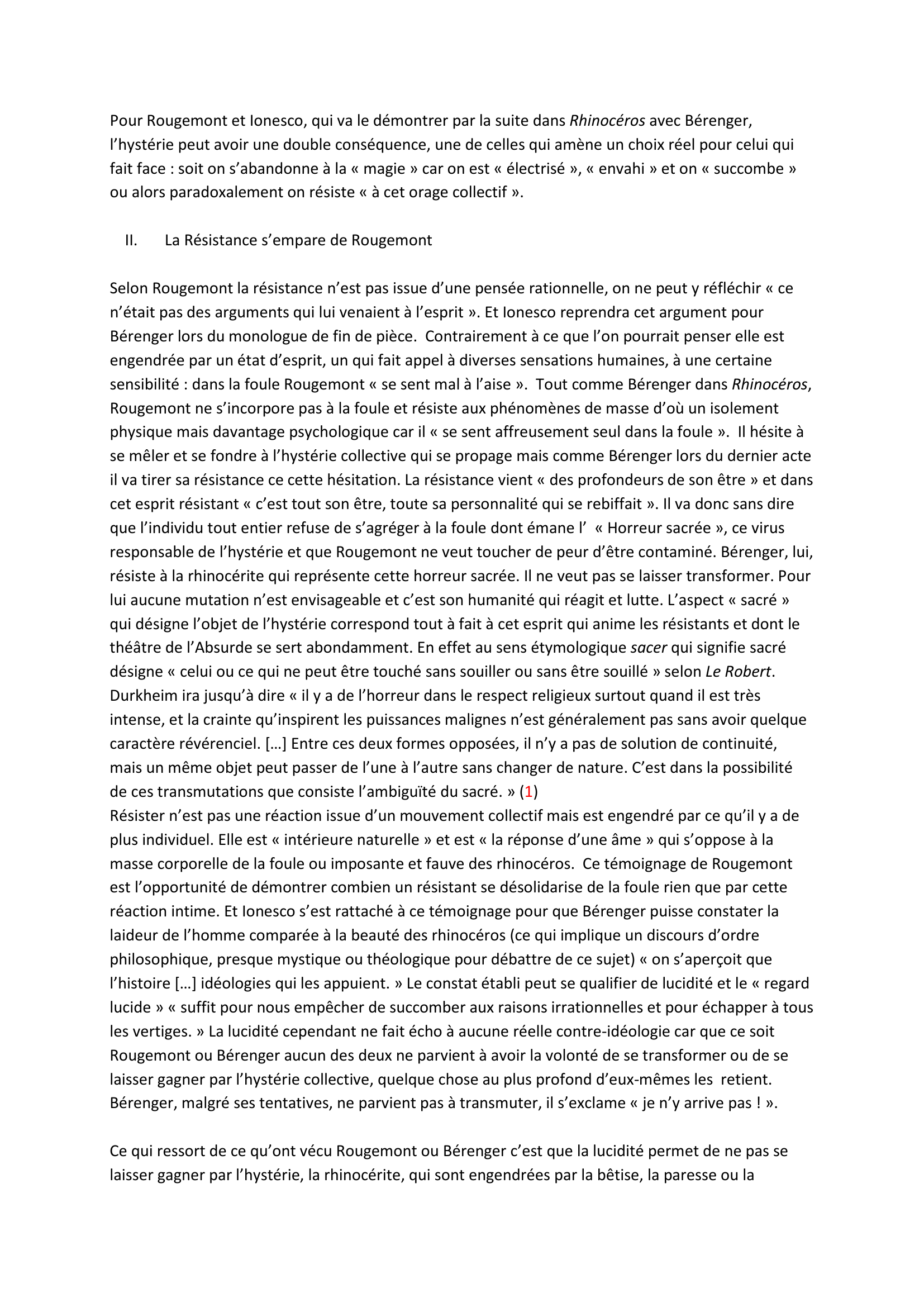 Prévisualisation du document Lecture Analytique : Notes et Contre-Notes  Ionesco