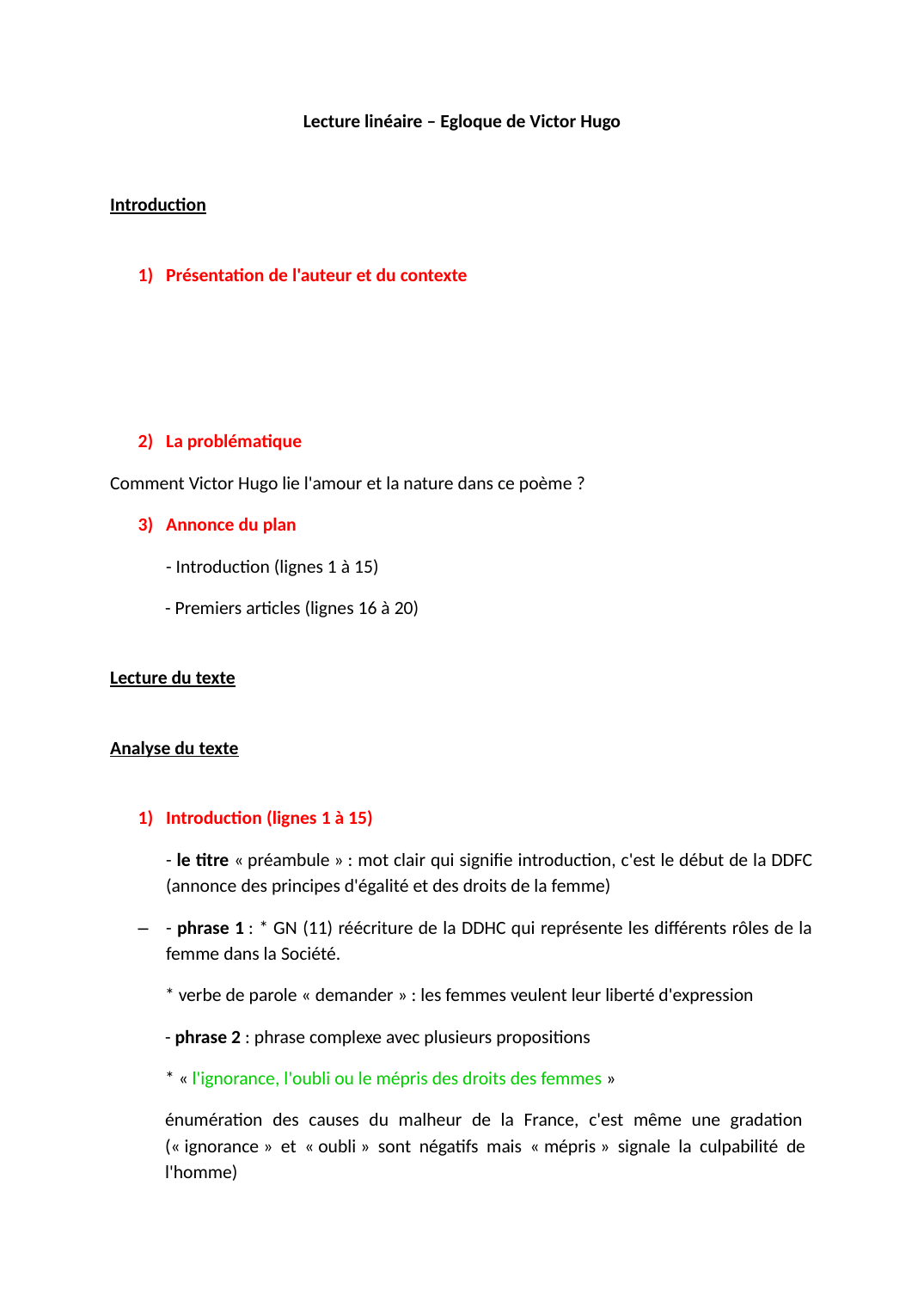 Prévisualisation du document Lecture linéaire – Eglogue de Victor Hugo
