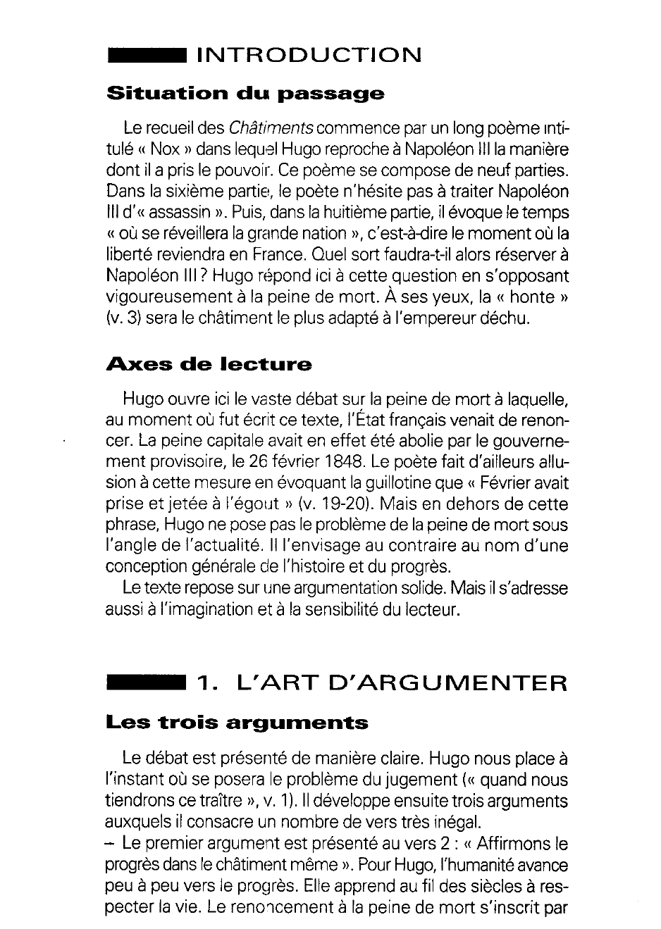 Prévisualisation du document Lecture méthodique NOX Les Châtiments, Nox, VIII (v. 391 à 414). Hugo