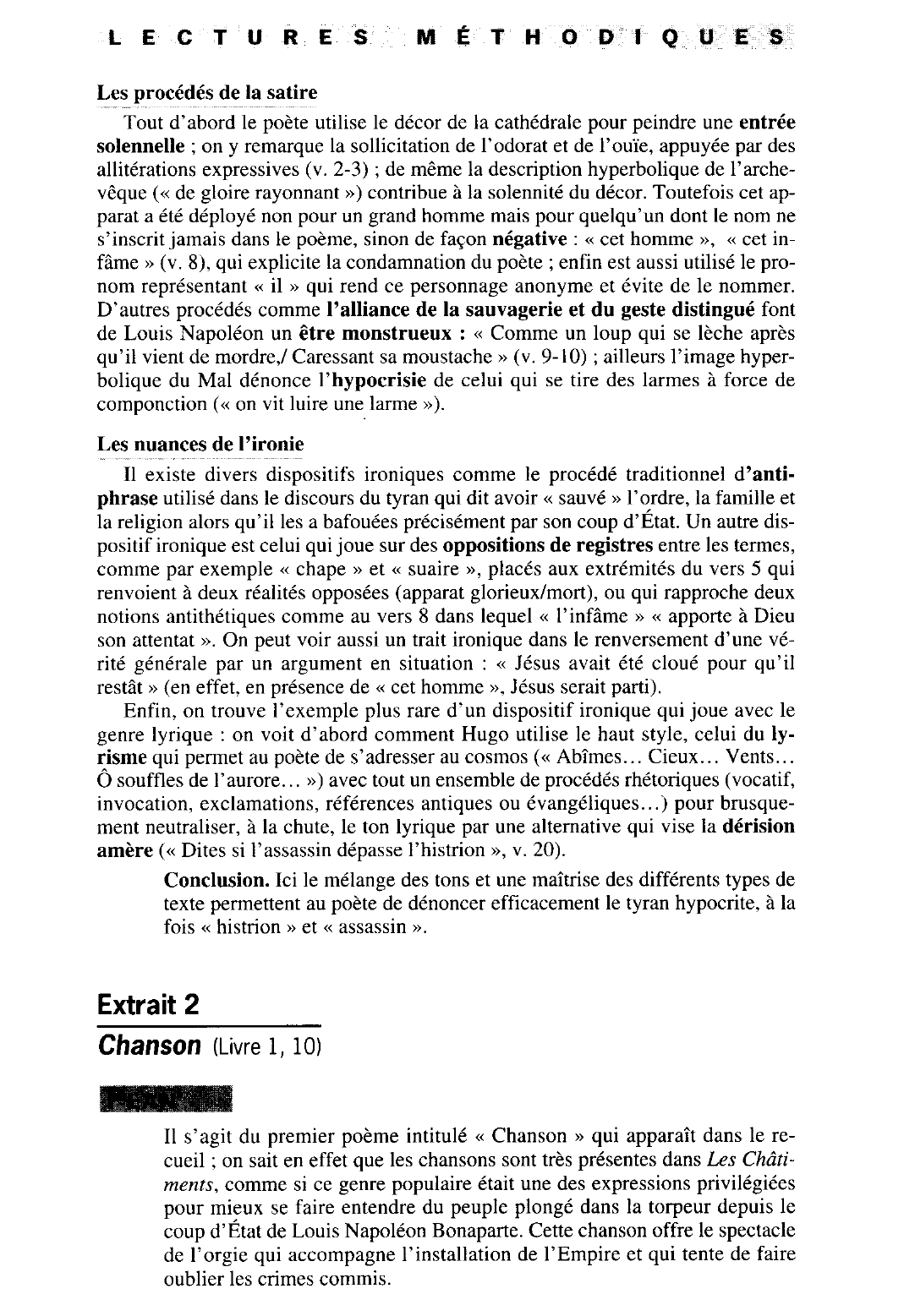 Prévisualisation du document Lectures méthodiques Extrait : Nox (6)