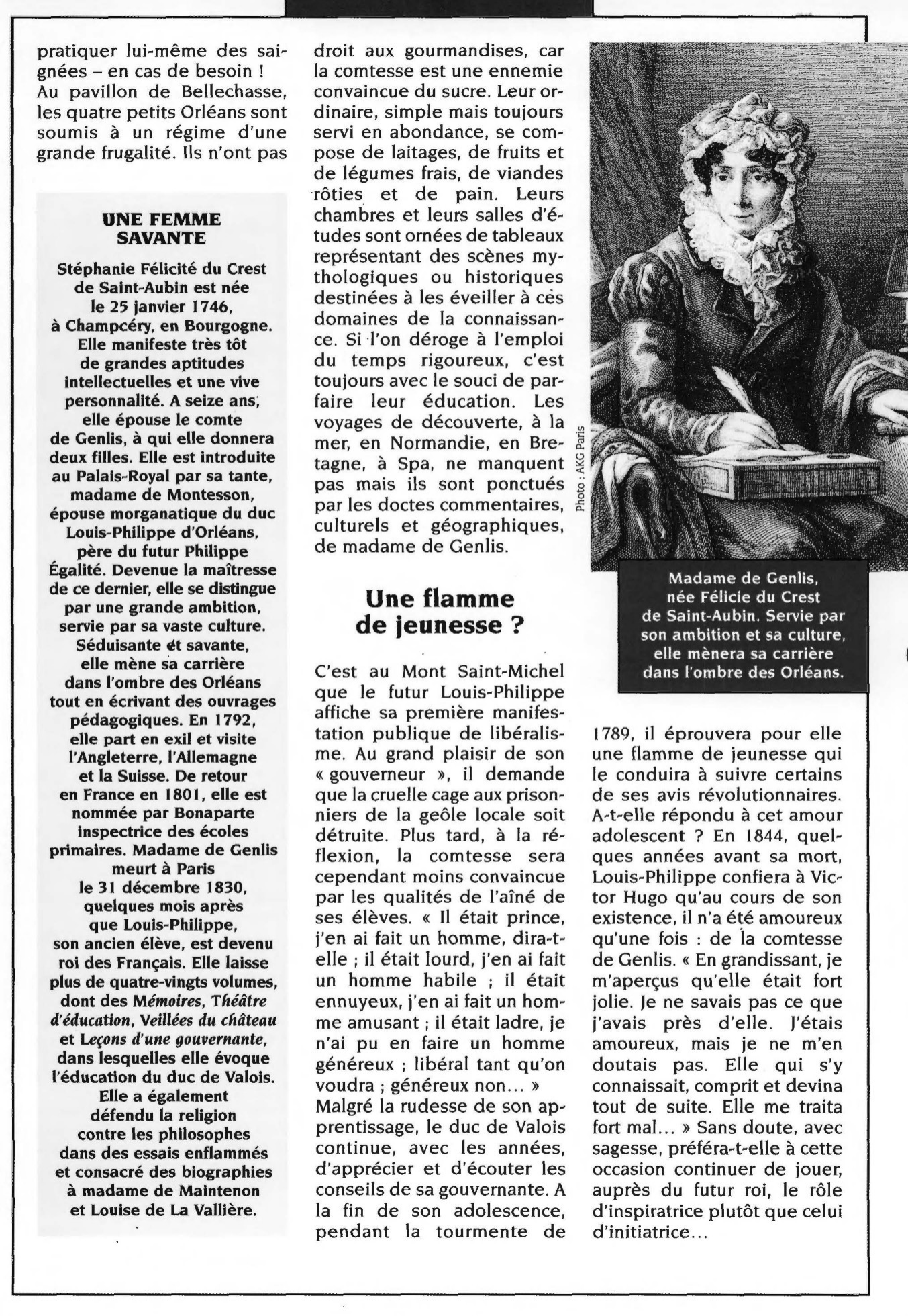 Prévisualisation du document L'éducation spartiate et novatrice du futur Louis-Philippe