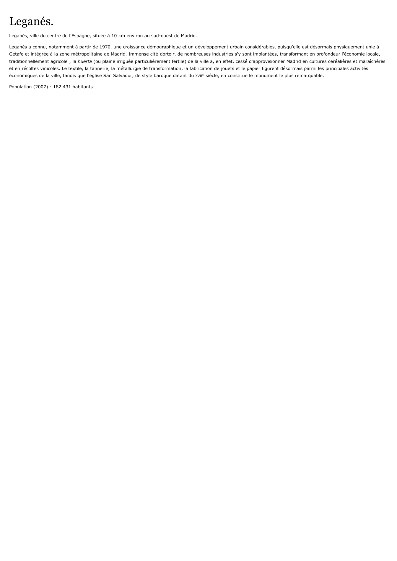 Prévisualisation du document Leganés.