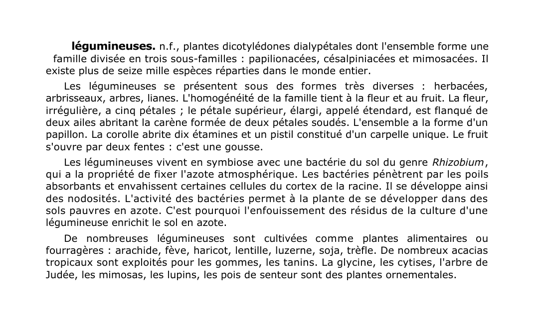 Prévisualisation du document légumineuses.