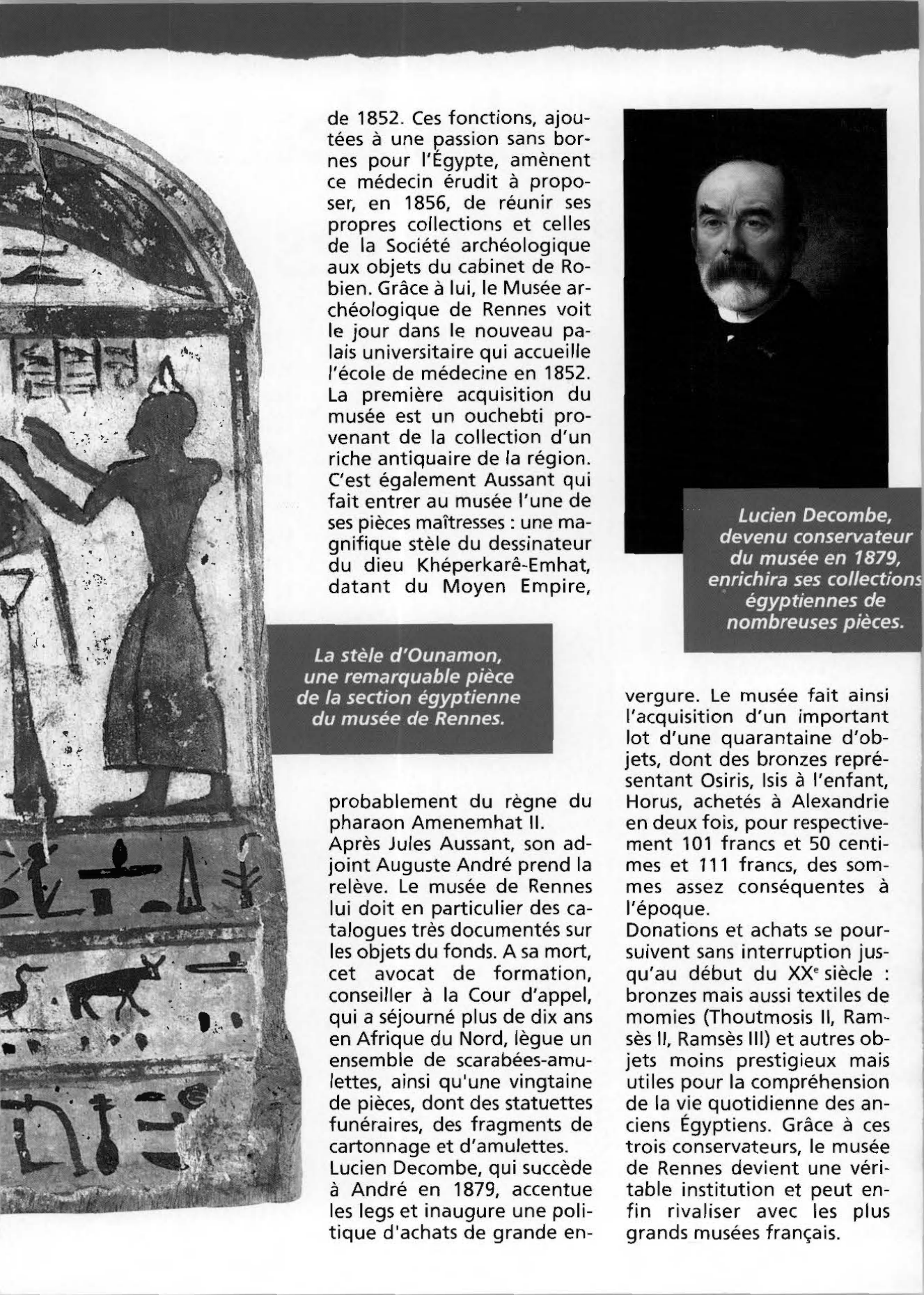 Prévisualisation du document L'ÉGYPTE MUSE Le musée des Beaux— Arts de Rennes