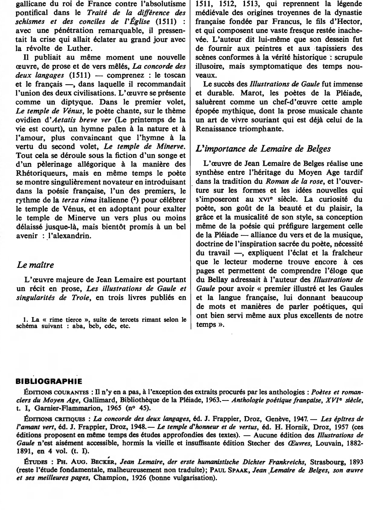 Prévisualisation du document LEMAIRE de BELGES, Jean