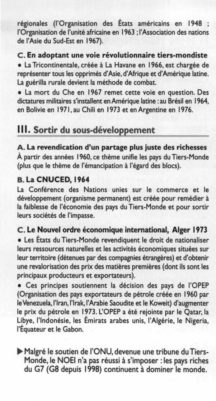Prévisualisation du document L'émeraence du fters·Monde sur
11 scène lnternatjonale
.