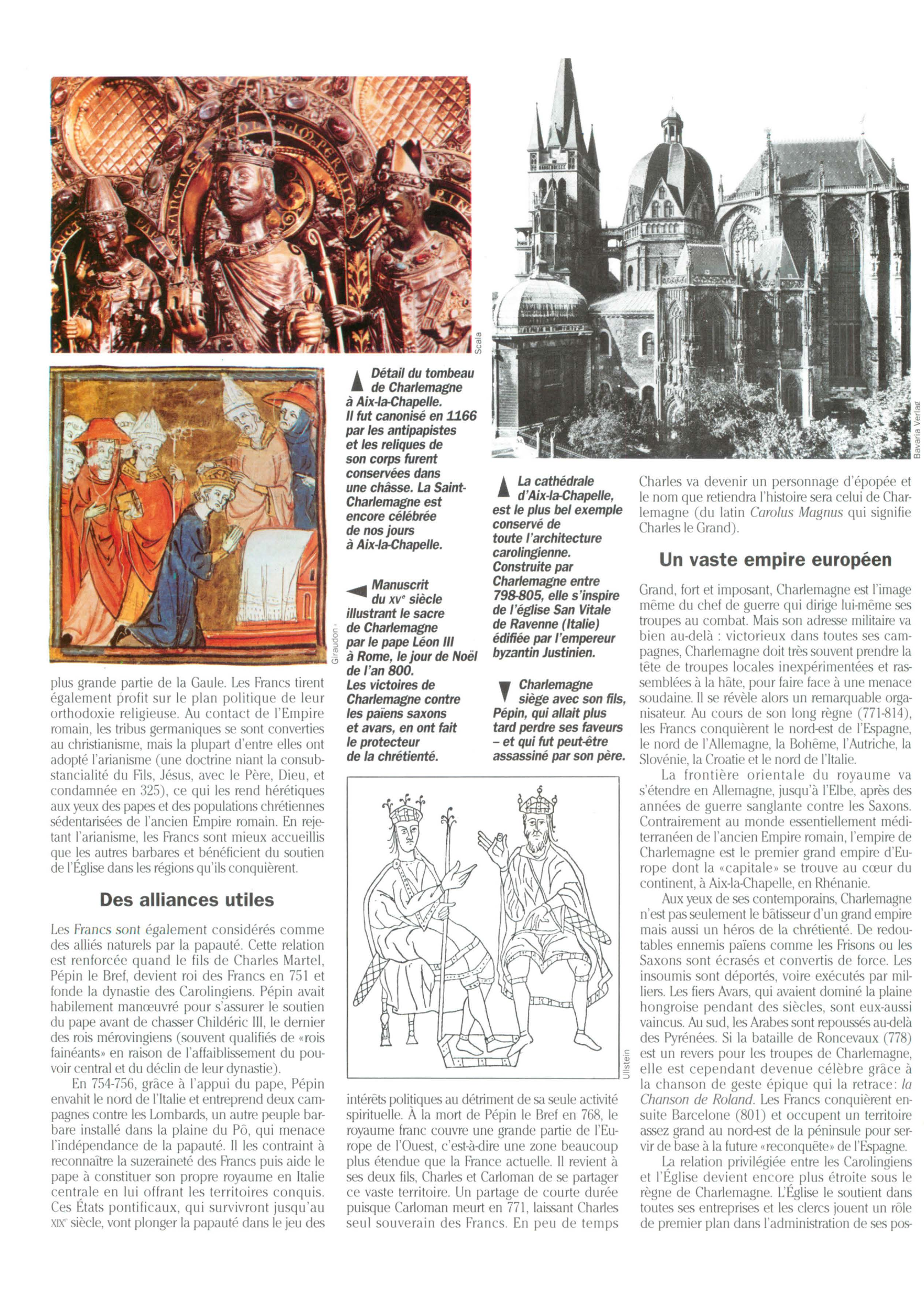 Prévisualisation du document L'Empire de Charlemagne