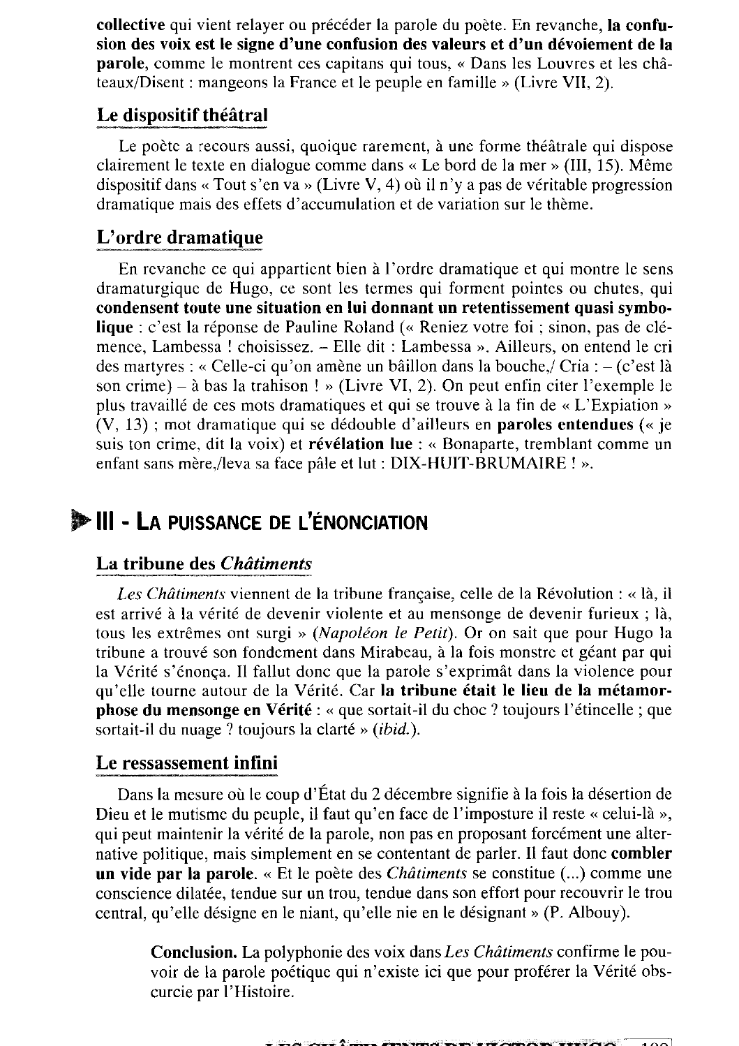 Prévisualisation du document L’énonciation polyphonique dans les Châtiments de Hugo