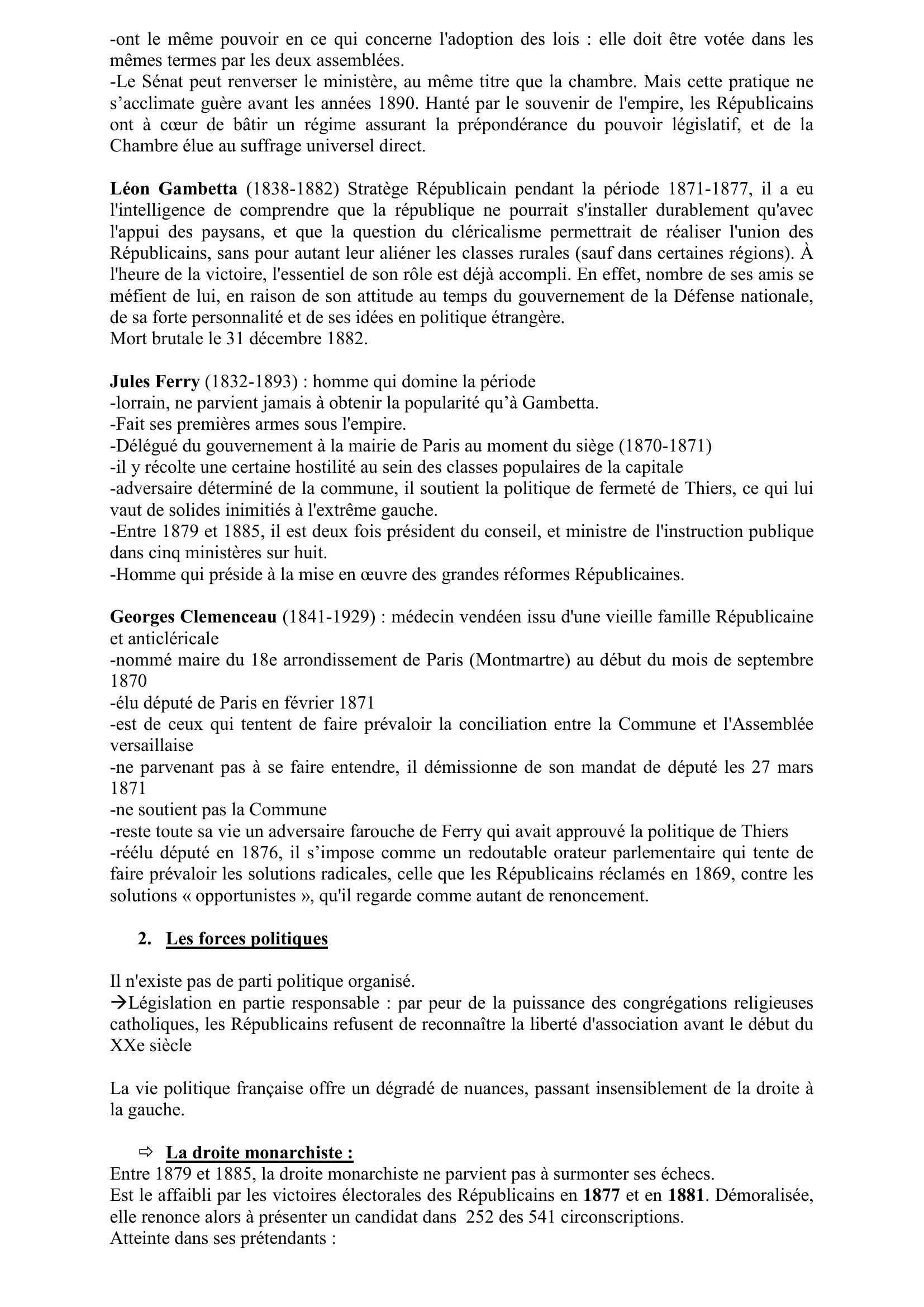 Prévisualisation du document L'enracinement de la république (1879-1898) - Histoire