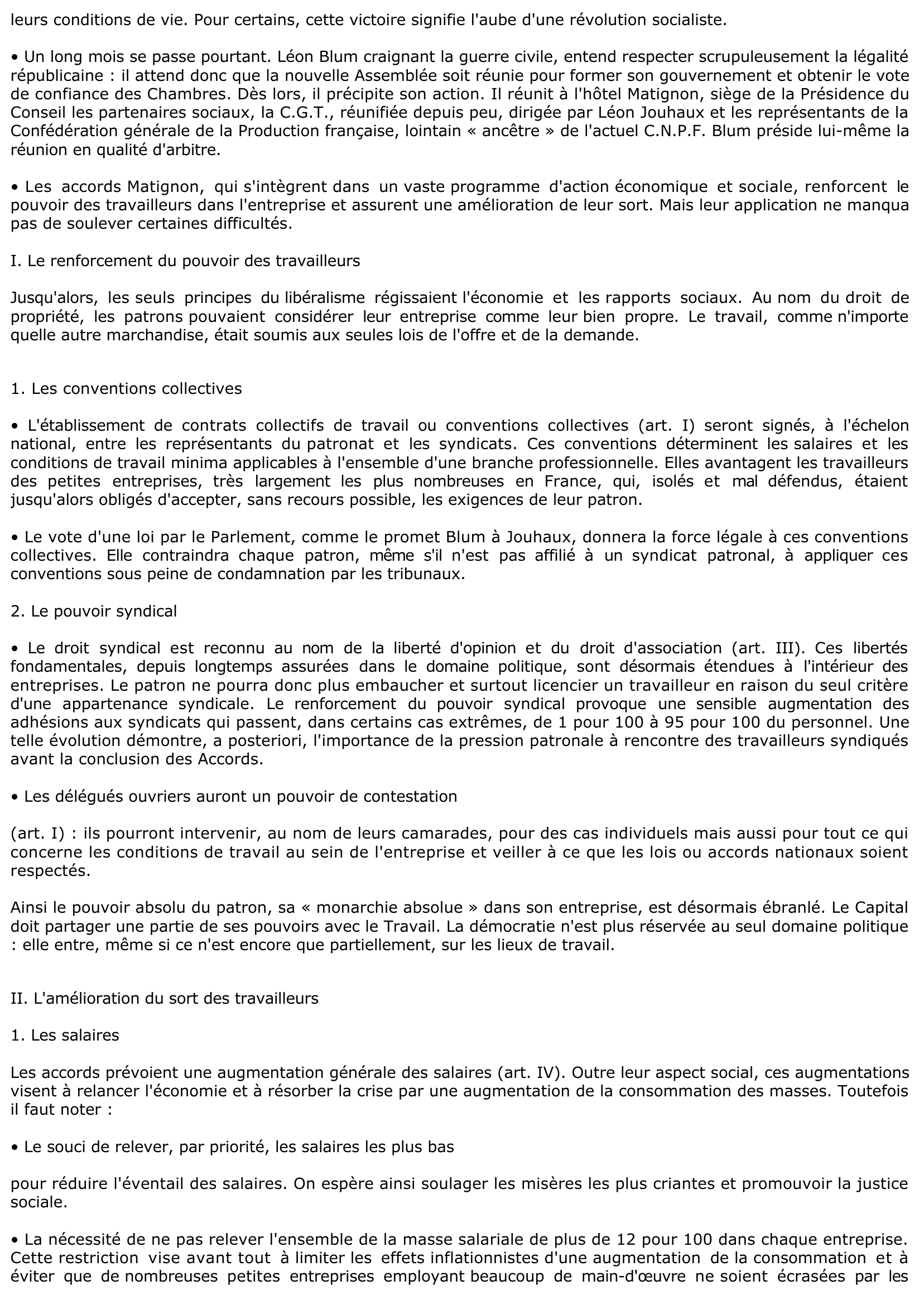 Prévisualisation du document Les accords Matignon : 8 juin 1936 (extraits)