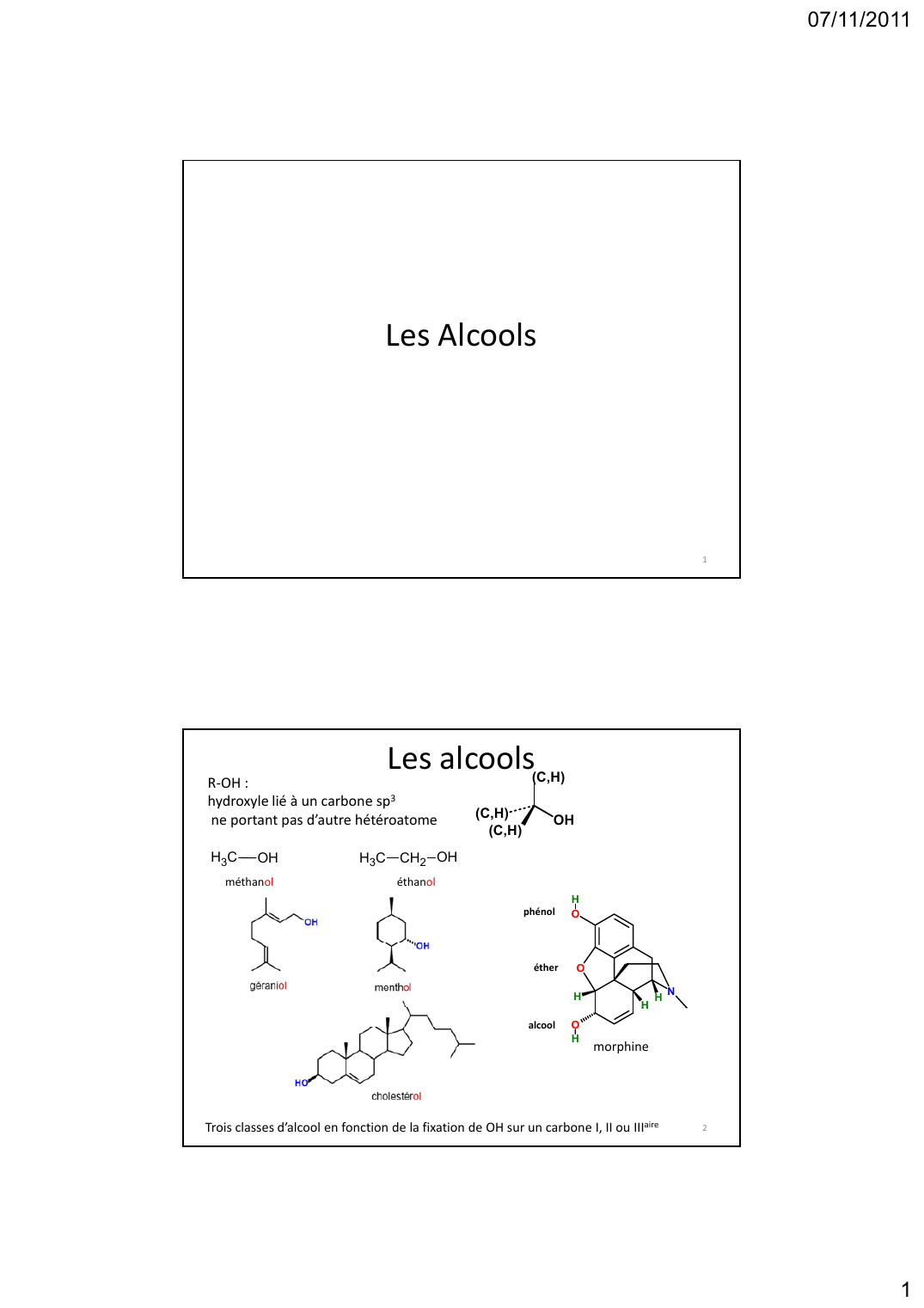 Prévisualisation du document Les Alcools