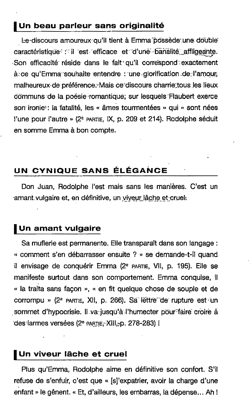 Prévisualisation du document Les amants  dans Madame Bovary de Flaubert