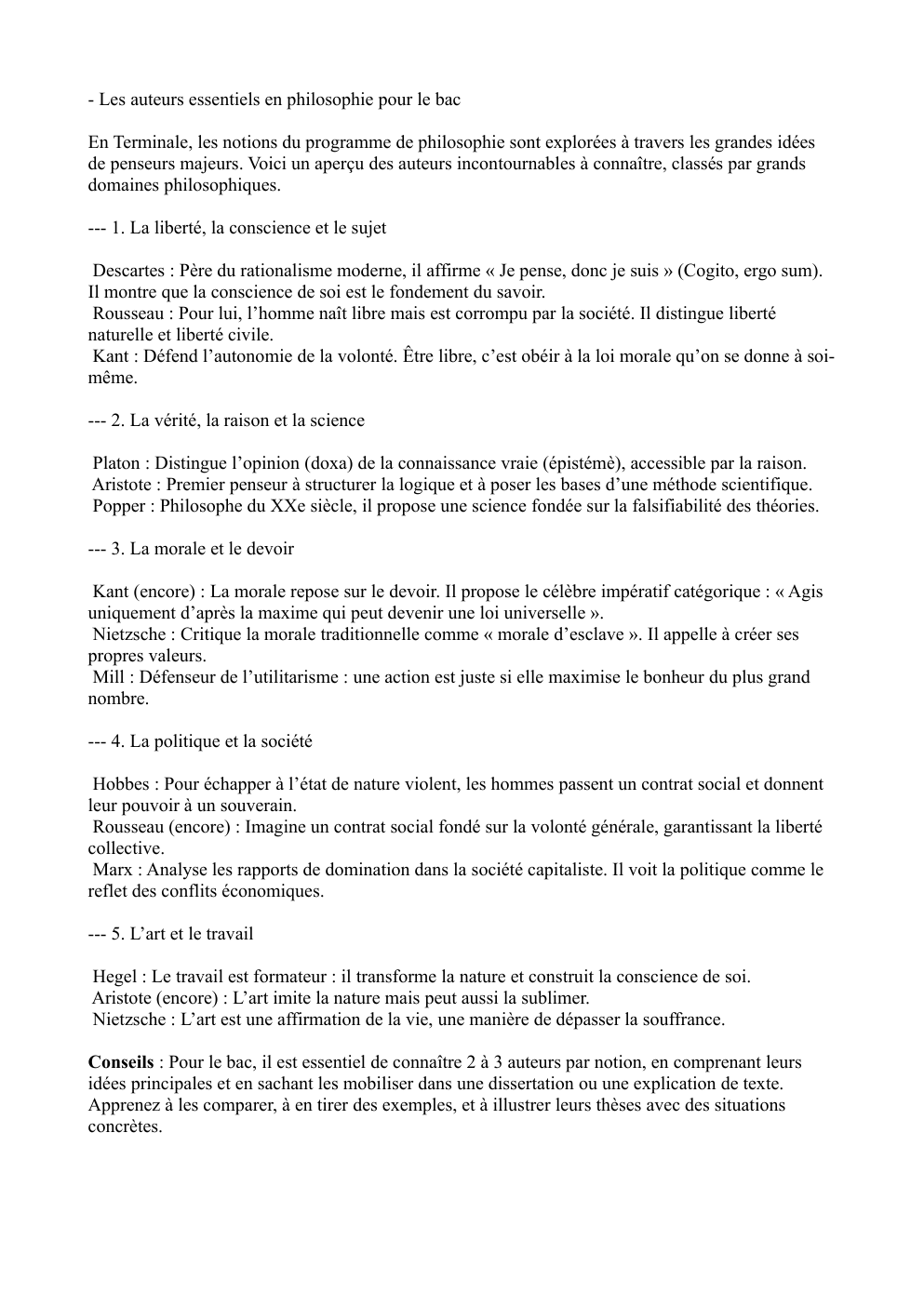 Prévisualisation du document les auteurs à connaître