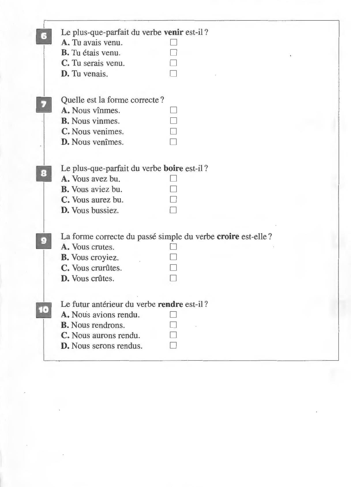 Prévisualisation du document LES AUTRES TEMPS DE L'INDICATIF