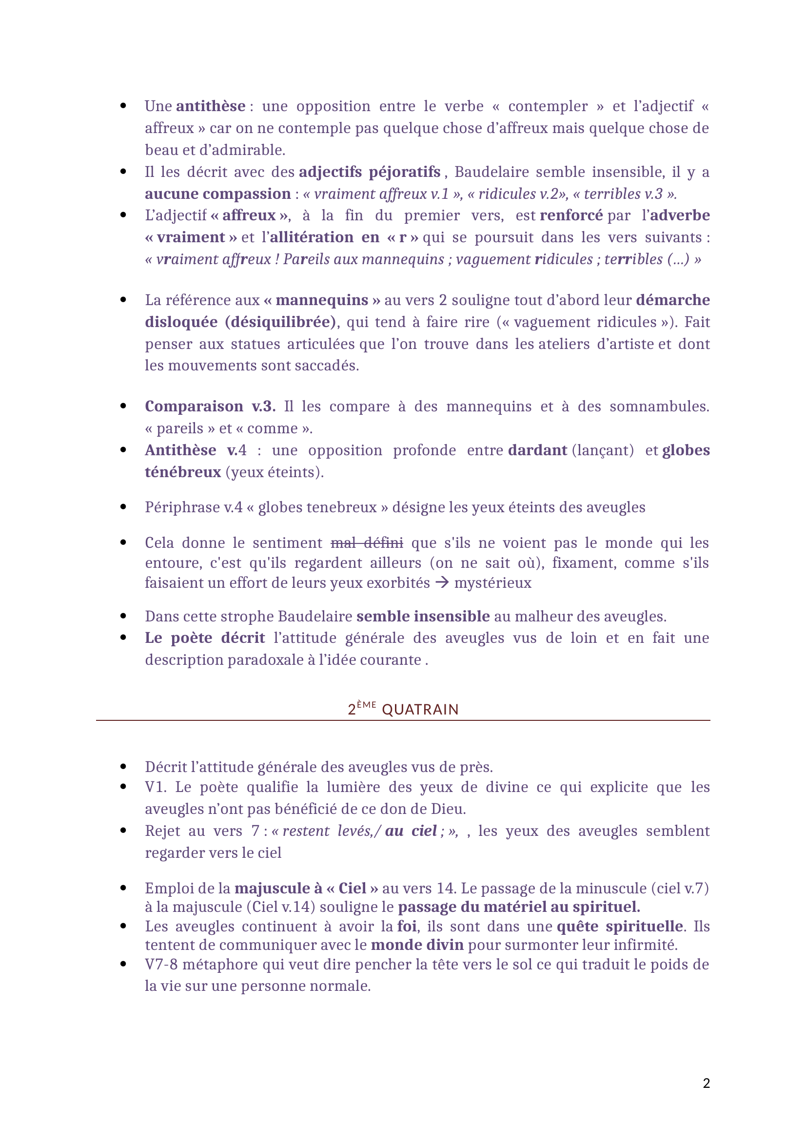 Prévisualisation du document Les aveugles, Baudelaire