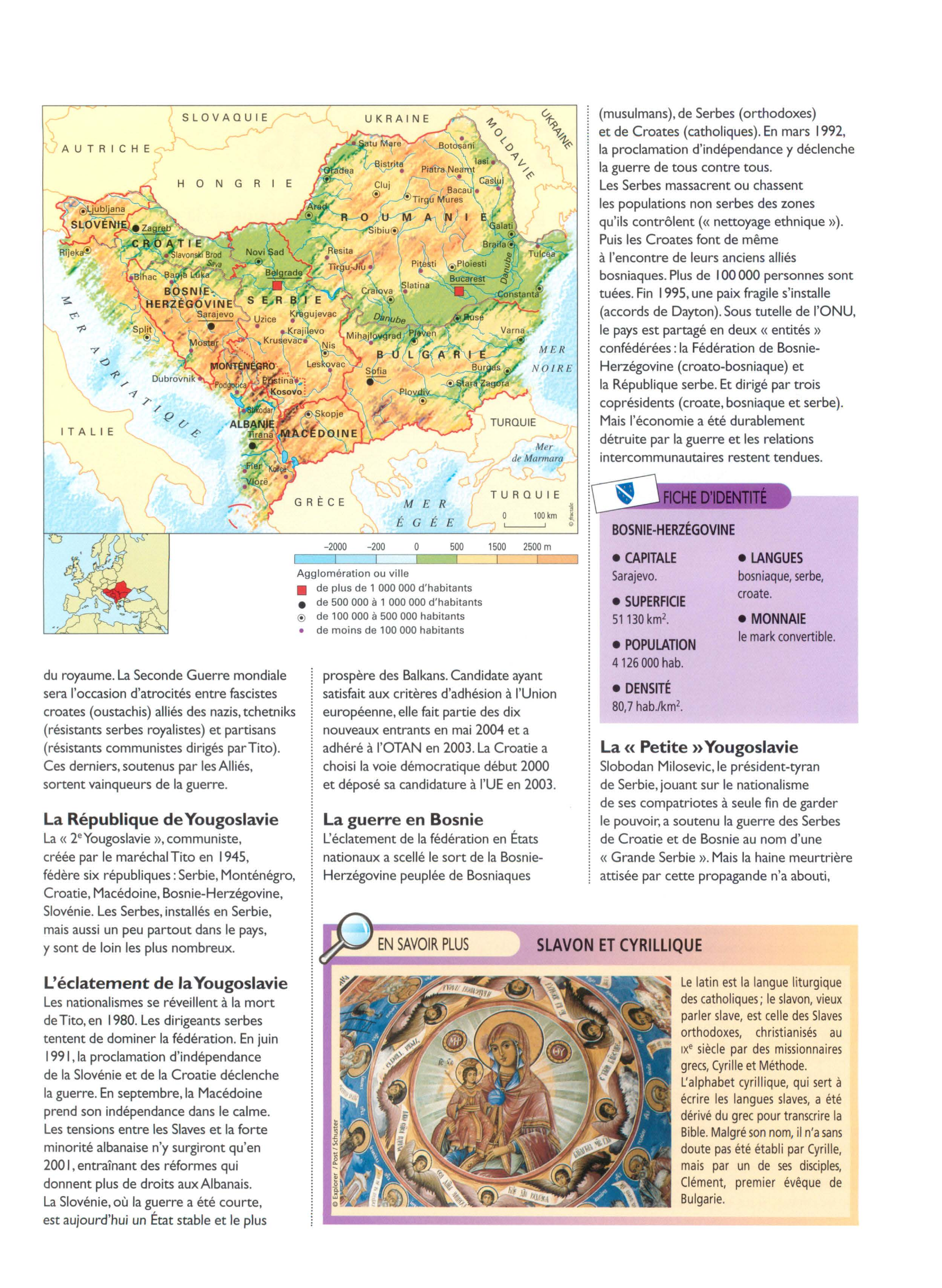 Prévisualisation du document Les Balkans en 1991-1992 (Cartes)