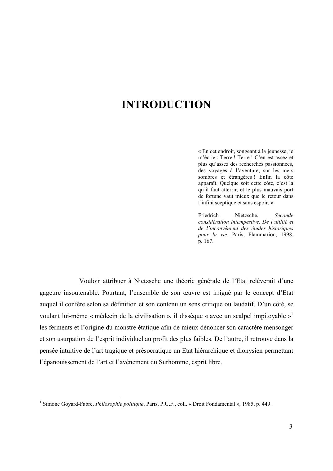 Prévisualisation du document les bases de la philosophie de Nietzsche