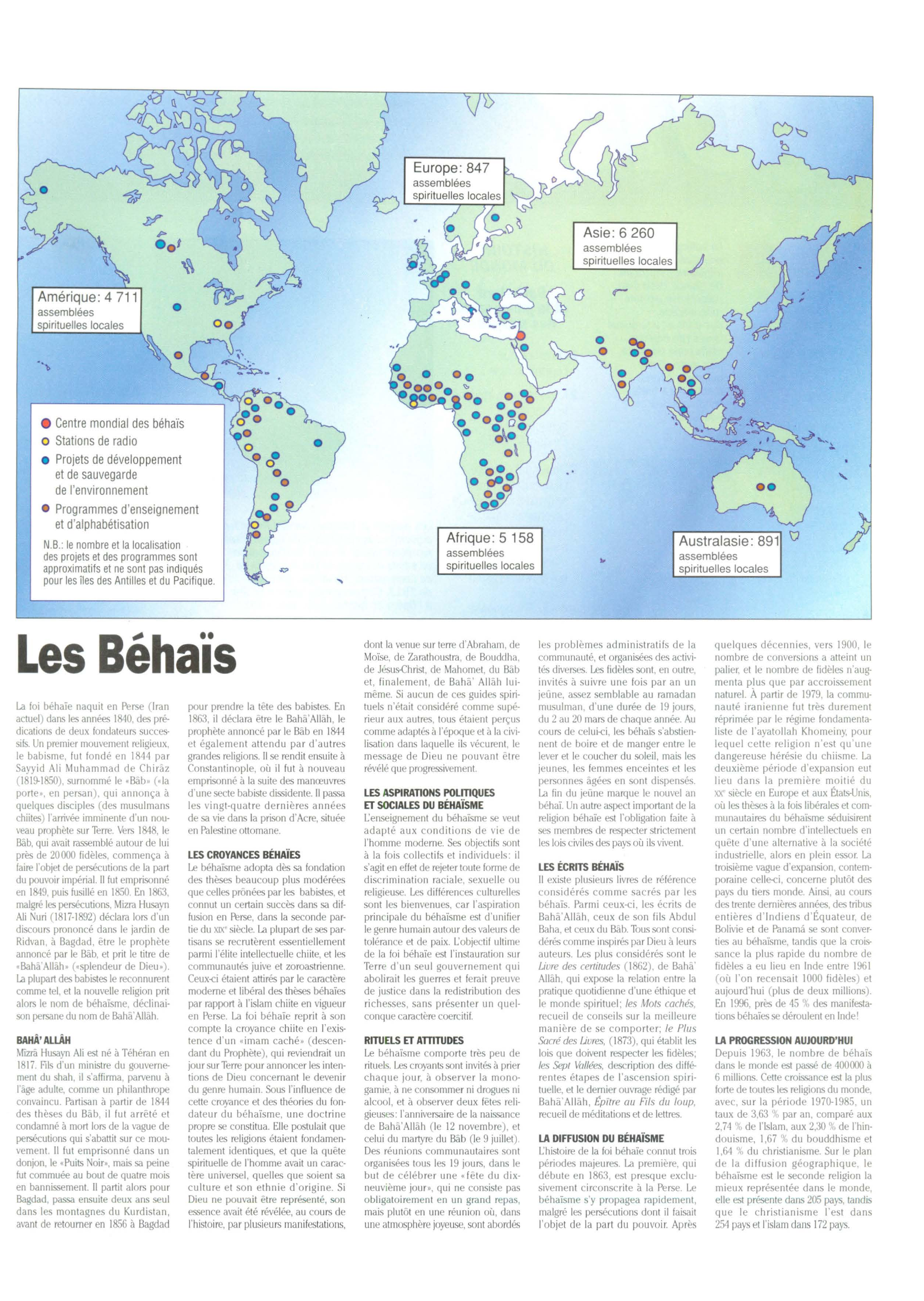 Prévisualisation du document Les Béhaïs