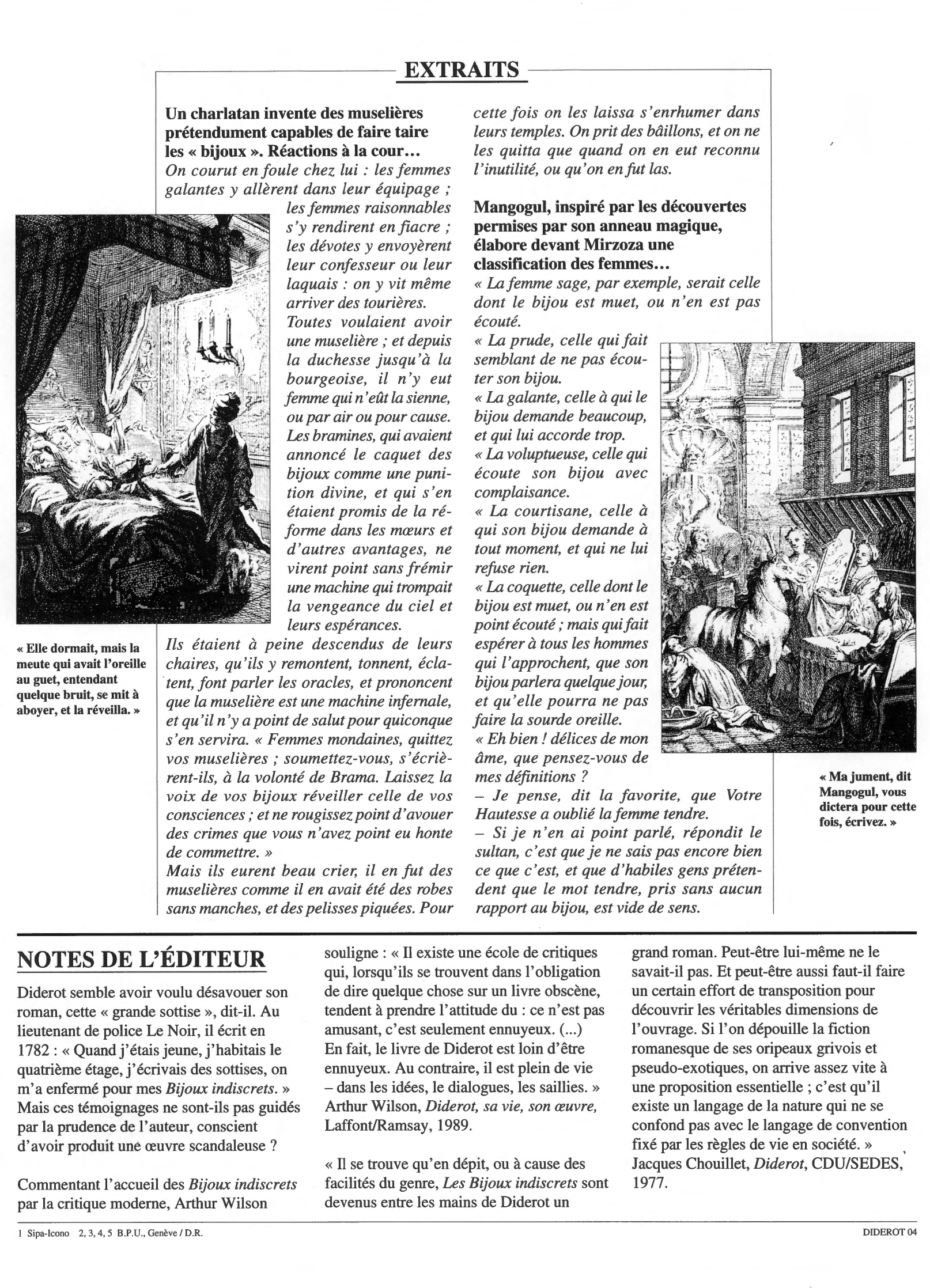 Prévisualisation du document Les Bijoux indiscrets de Diderot