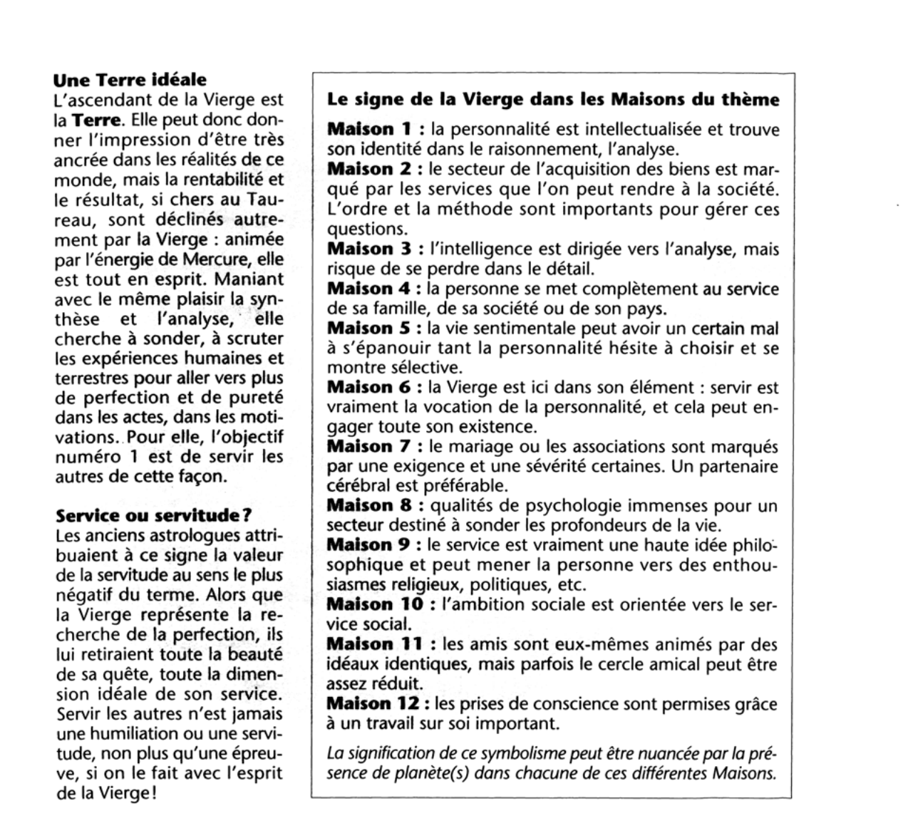 Prévisualisation du document Les caractéristiques de la Vierge