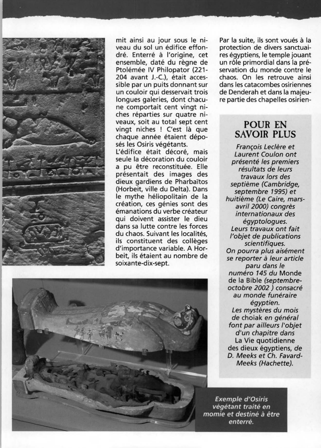 Prévisualisation du document Les catacombes osiriennes de Karnak