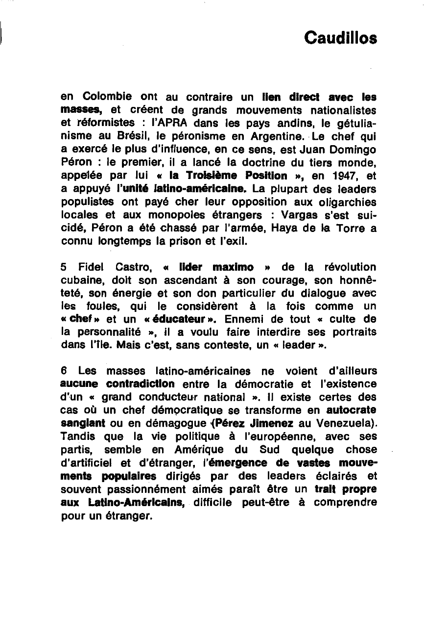 Prévisualisation du document Les Caudillos