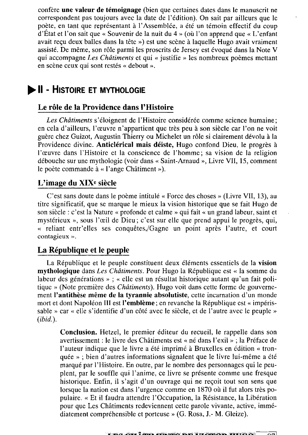 Prévisualisation du document Les Châtiments face à l'histoire