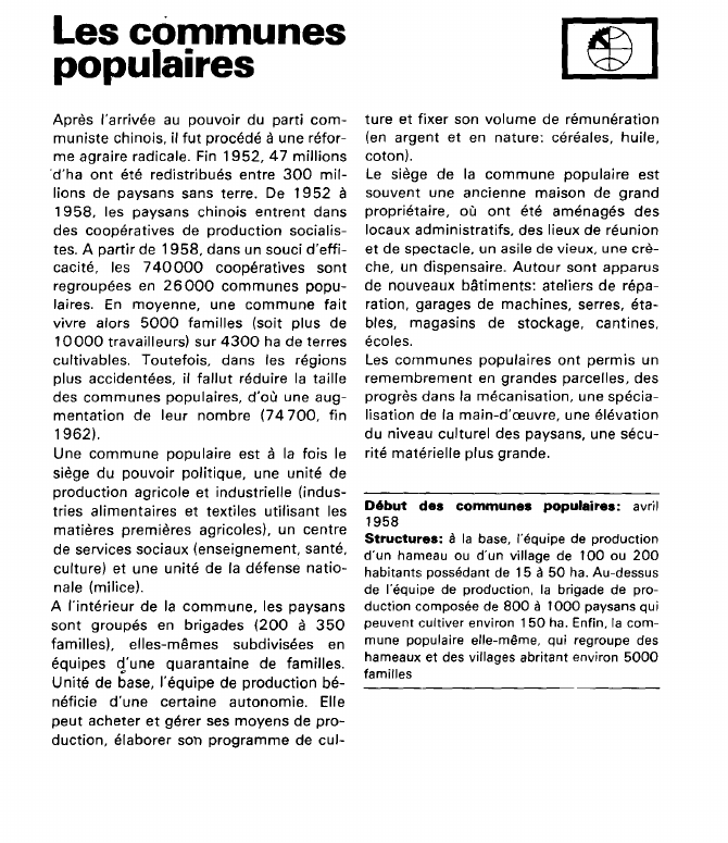 Prévisualisation du document Les communespopulaires (géographie).