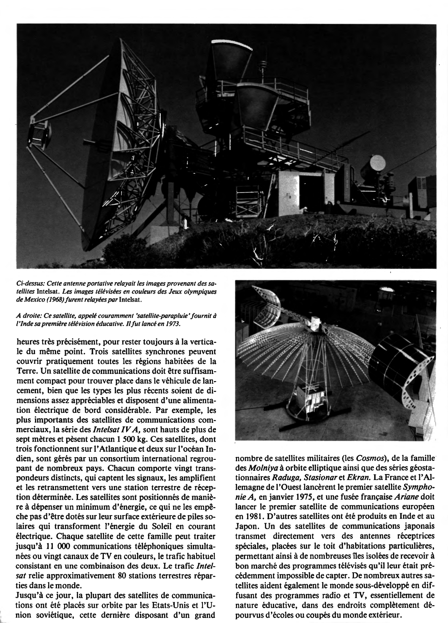 Prévisualisation du document Les communications par satellite