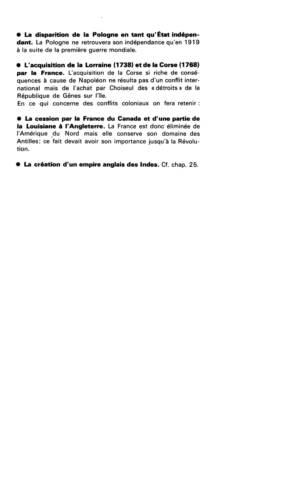 Prévisualisation du document LES CONFLITS INTERNATIONAUX AU XVIIIe SIÈCLE