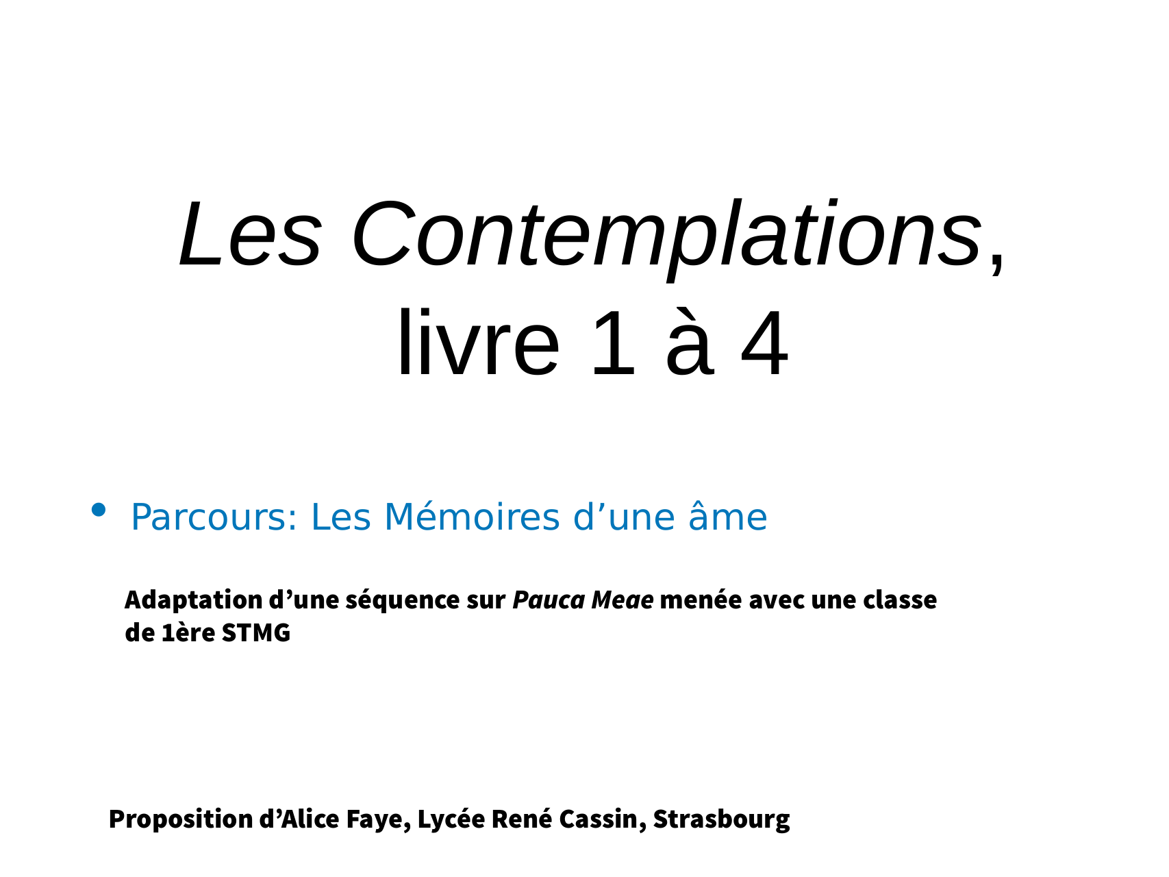 Prévisualisation du document Les Contemplations, livre 1 à 4 (présentation)