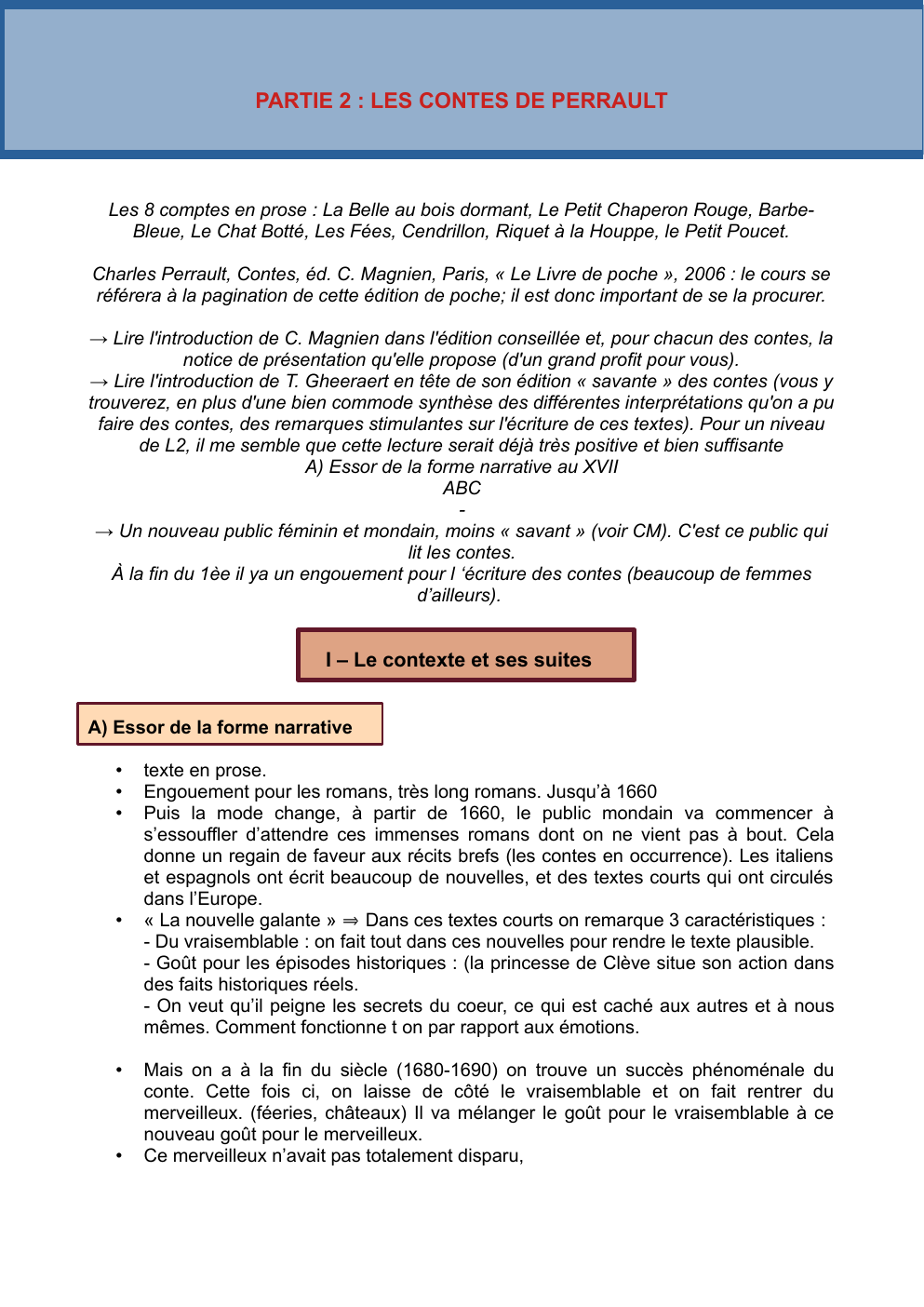 Prévisualisation du document Les contes de Perrault