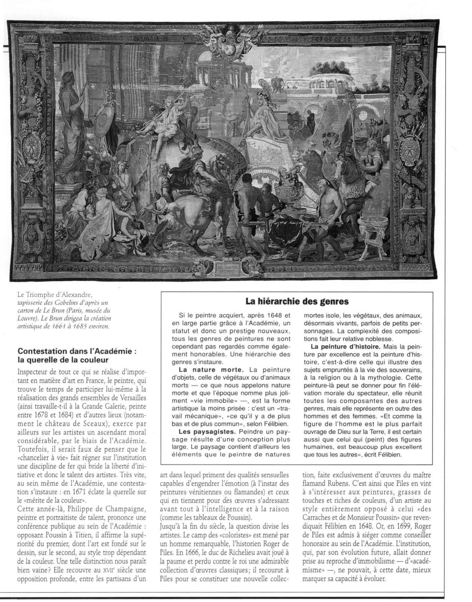 Prévisualisation du document Les débuts du «siècle de Louis XIV» LA FONDATION DE L'ACADEMIE