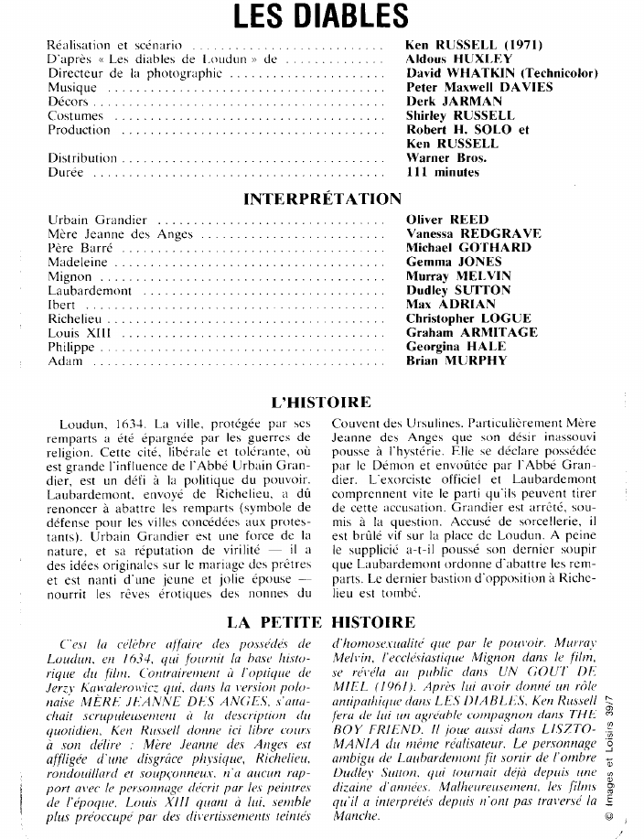 Prévisualisation du document LES DIABLES