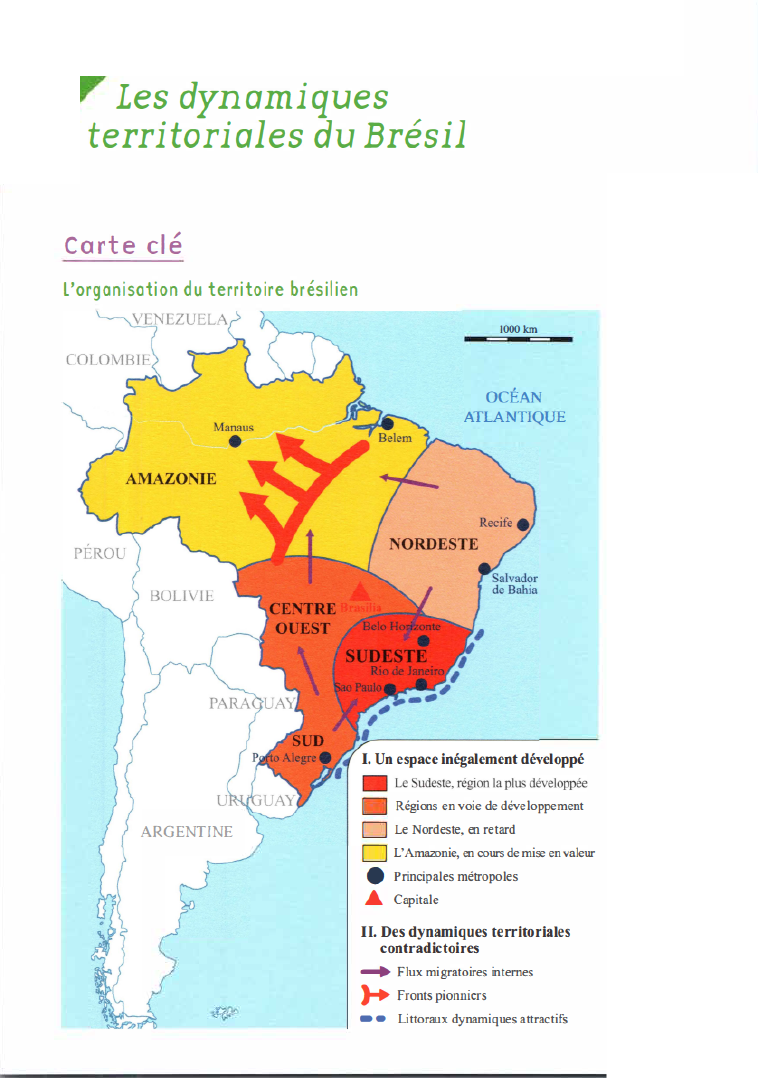 Prévisualisation du document Les dynamiques territoriales du Brésil