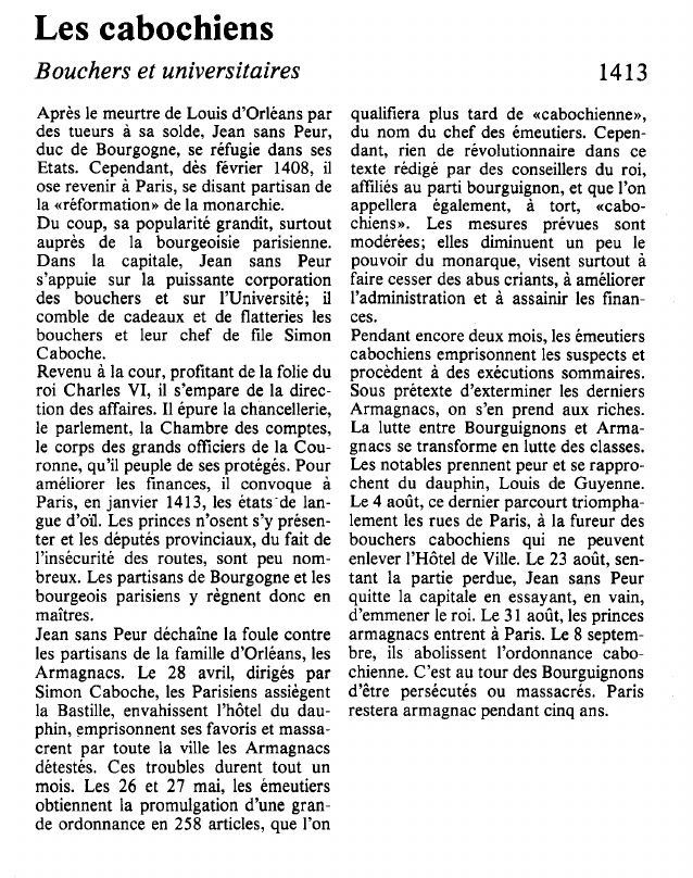 Prévisualisation du document Les eabochiensBouchers et universitaires.