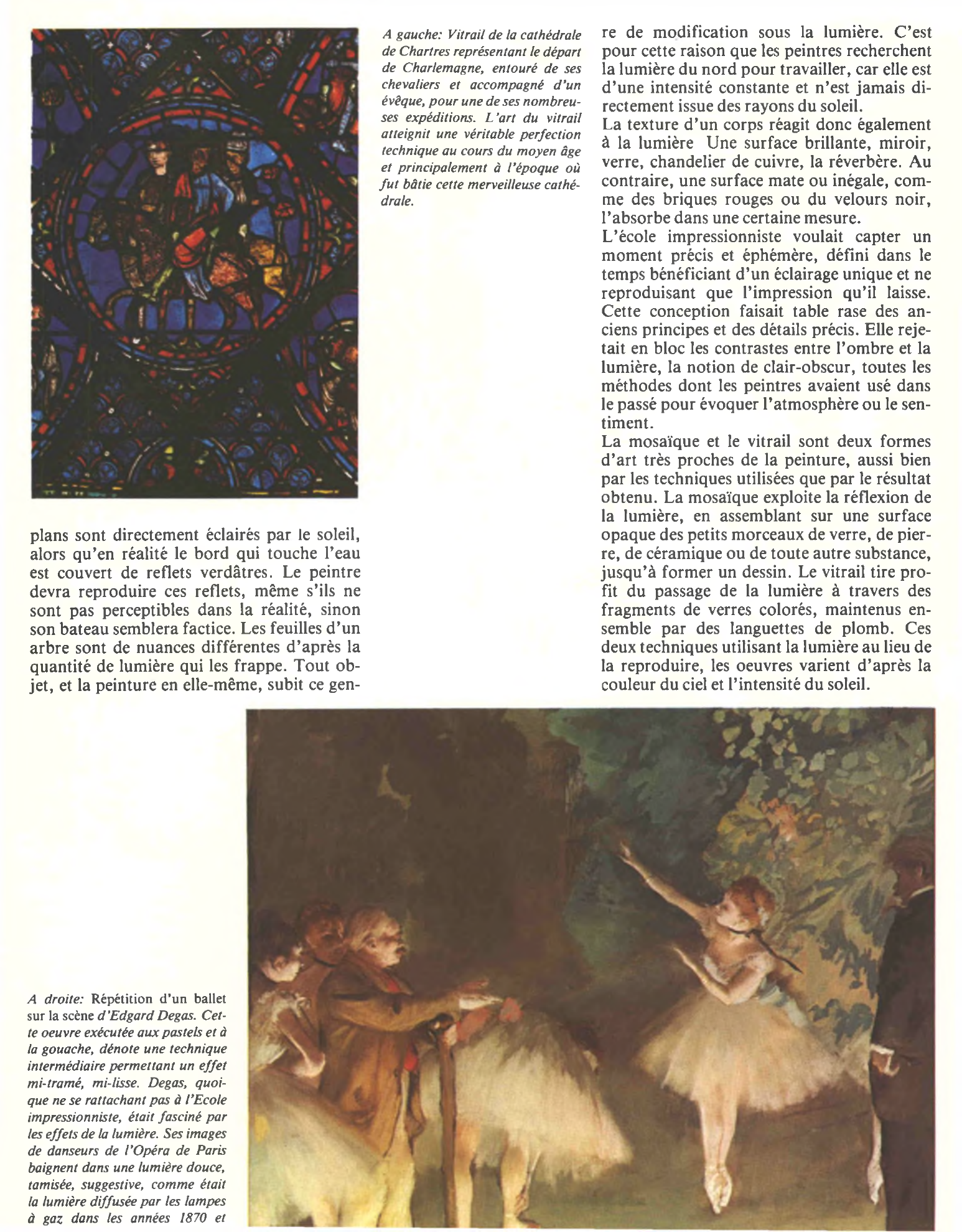 Prévisualisation du document Les effets de lumière en peinture (couleurs et art)