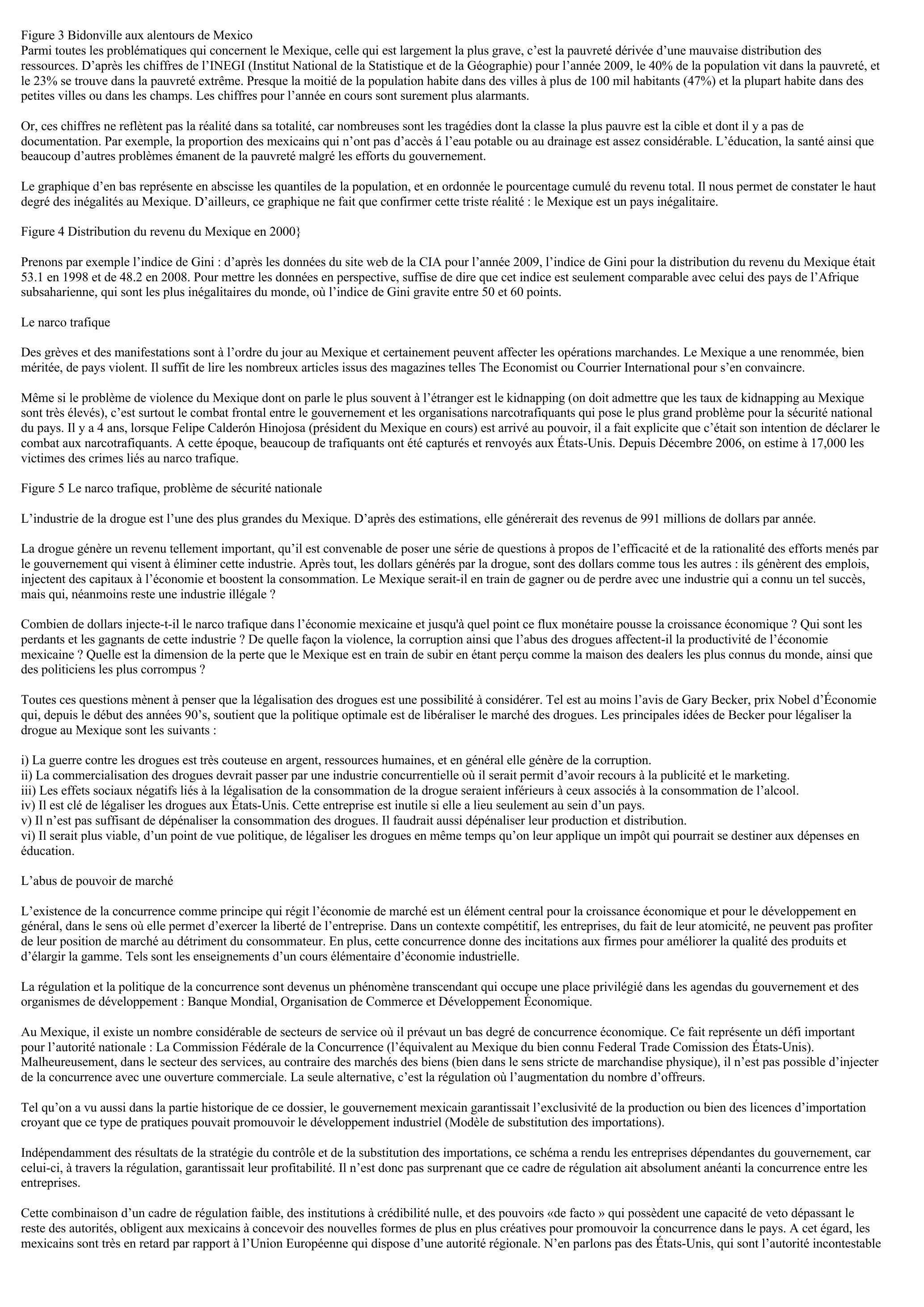 Prévisualisation du document LES ENJEUX DU DEVELOPPEMENT DU MEXIQUE