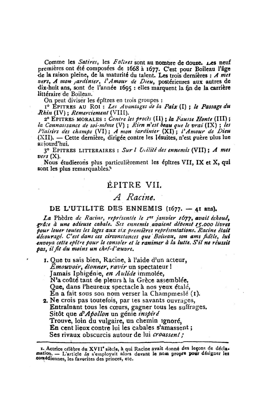 Prévisualisation du document Les épîtres de Boileau