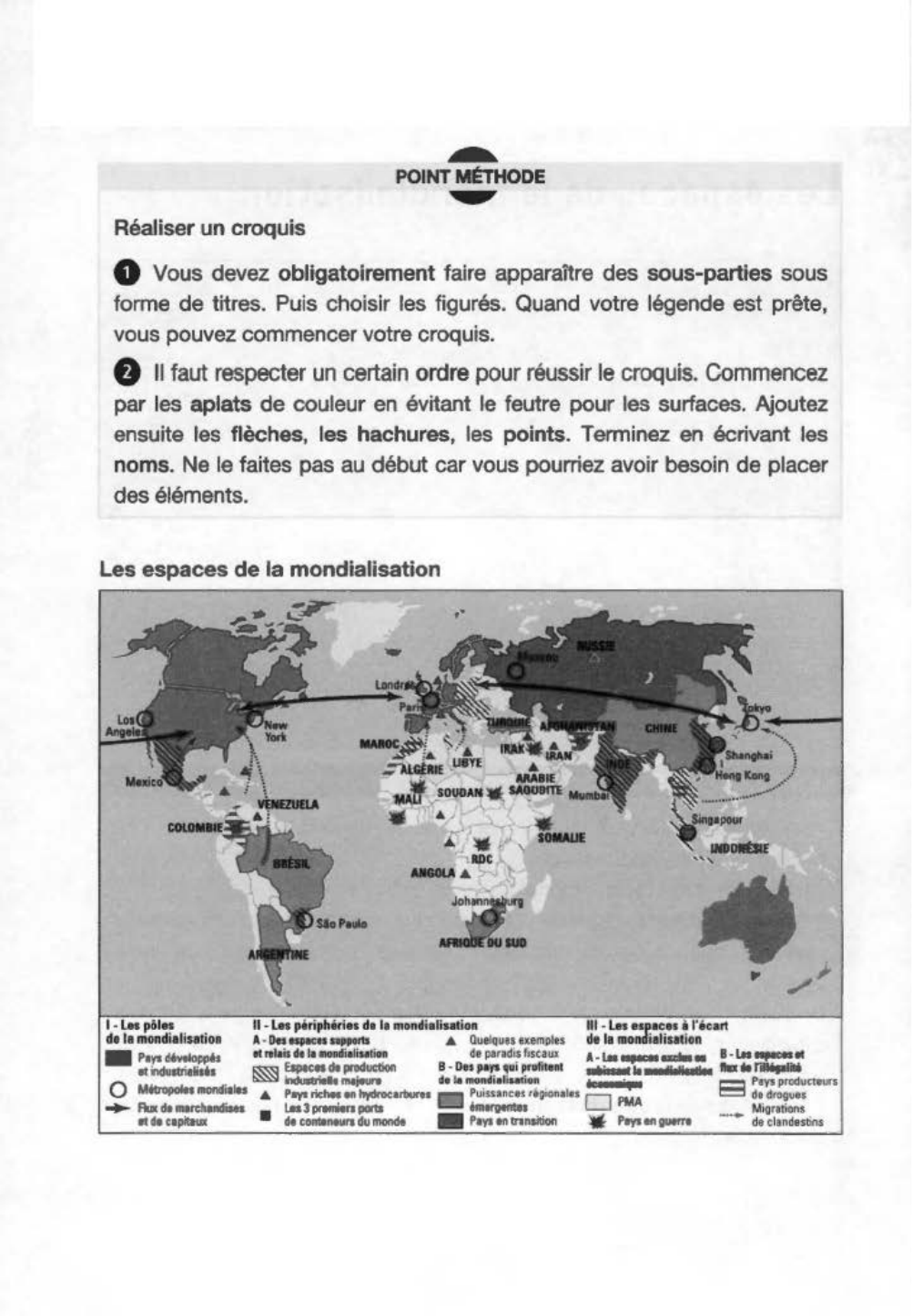 Prévisualisation du document Les espaces de la mondialisation