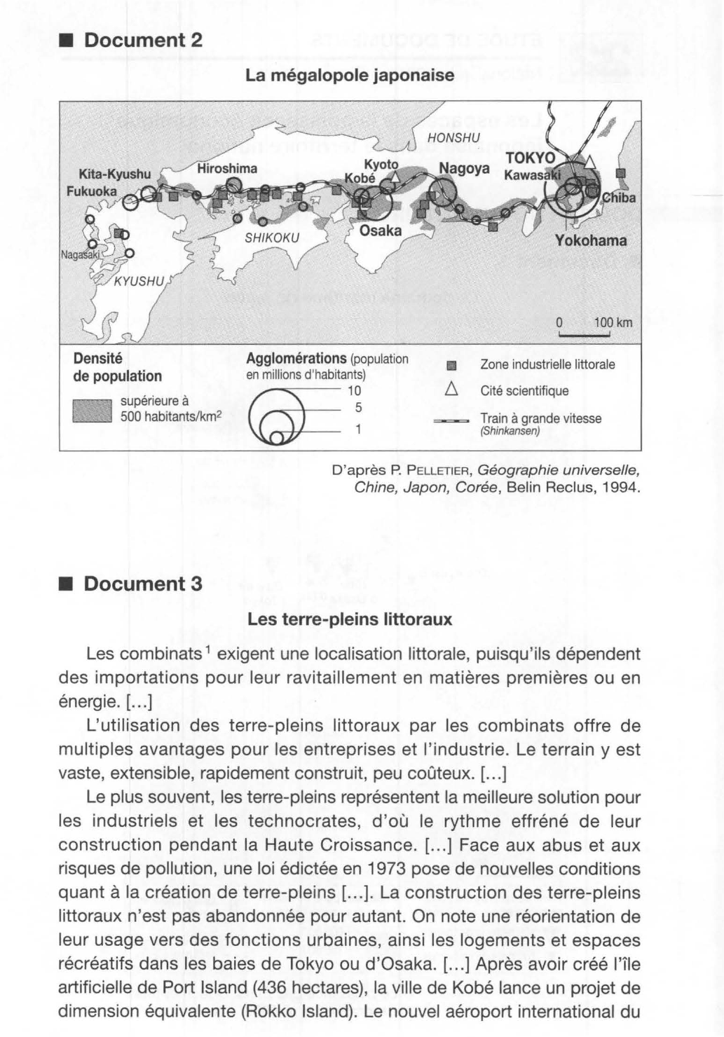 Prévisualisation du document Les espaces de la puissance économique japonaise dans le territoire national