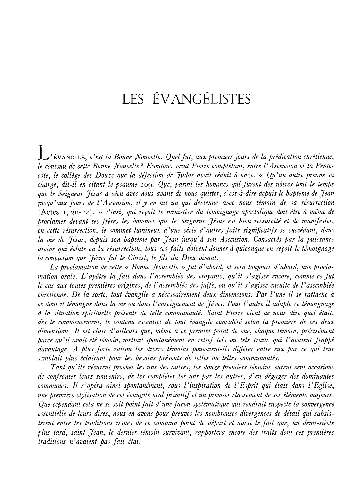 Prévisualisation du document Les évangelistes: Jean, Luc, Marc, Matthieu