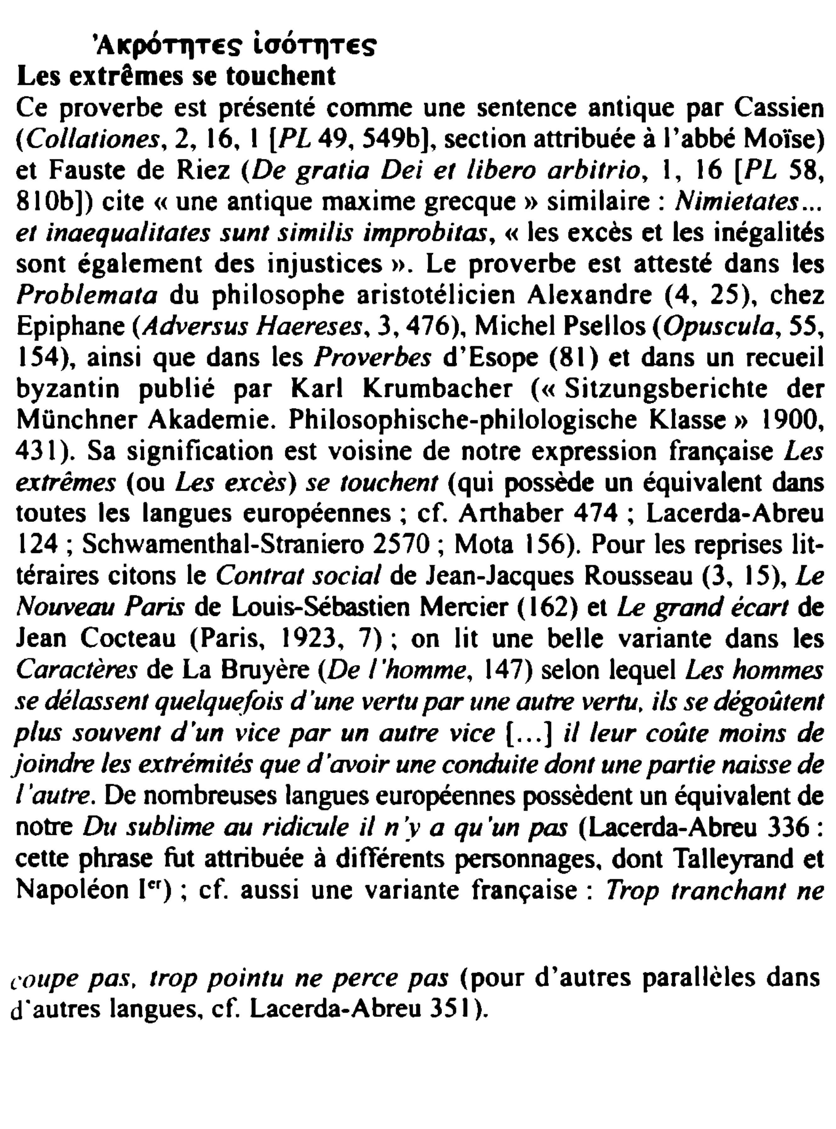 Prévisualisation du document Les extrêmes se touchent