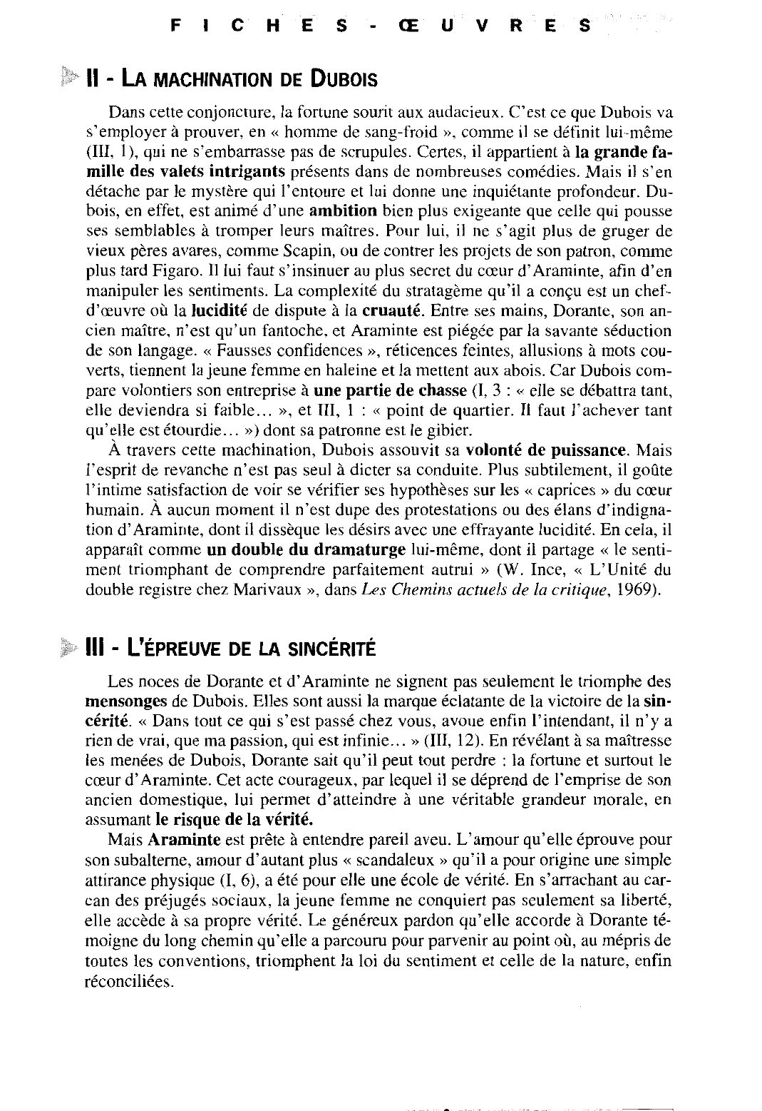 Prévisualisation du document Les Fausses Confidences (1737)