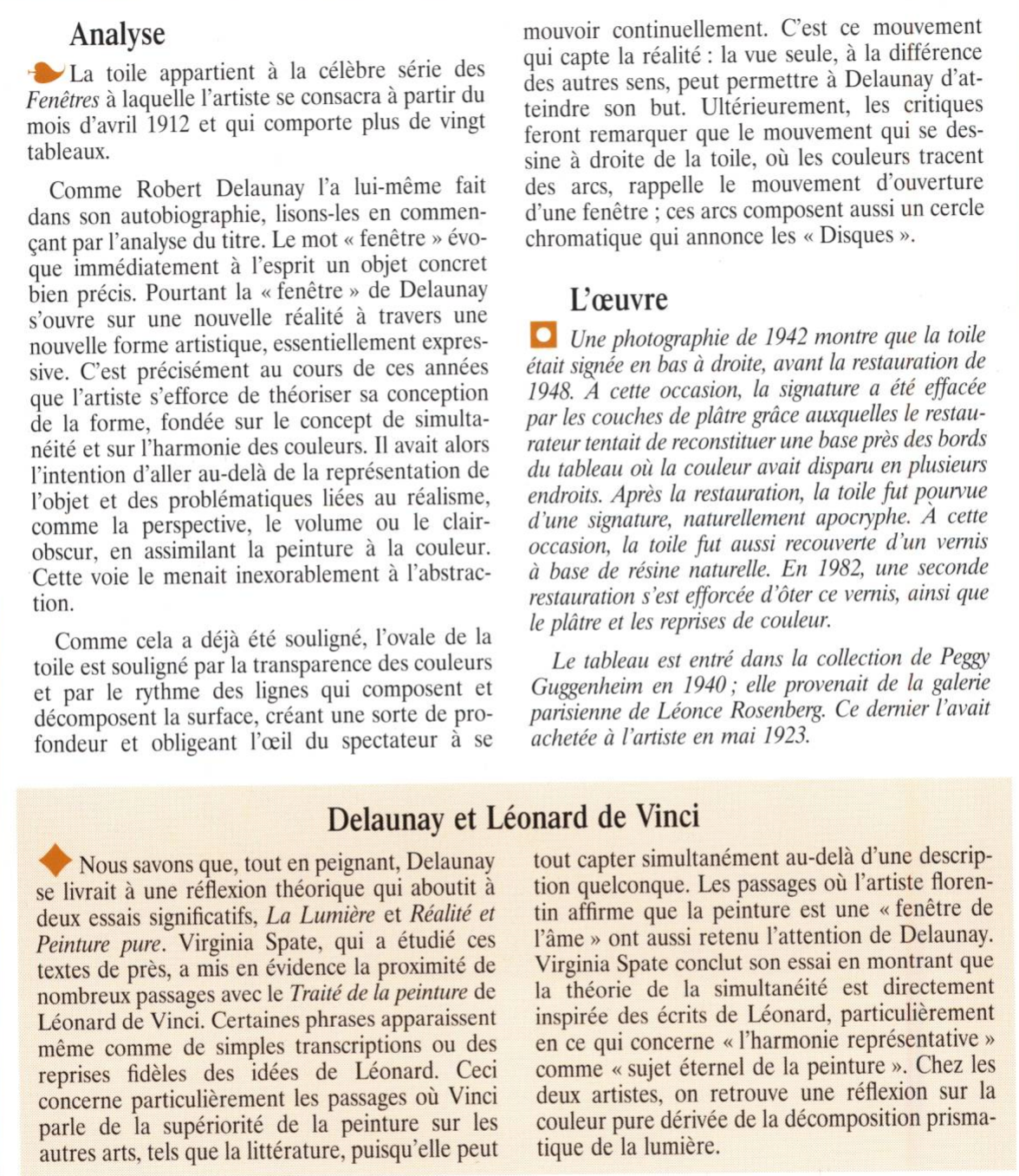 Prévisualisation du document LES FENÊTRES SIMULTANÉES SUR LA VILLE, 3e Partie, 3e MOTIF de DELAUNAY